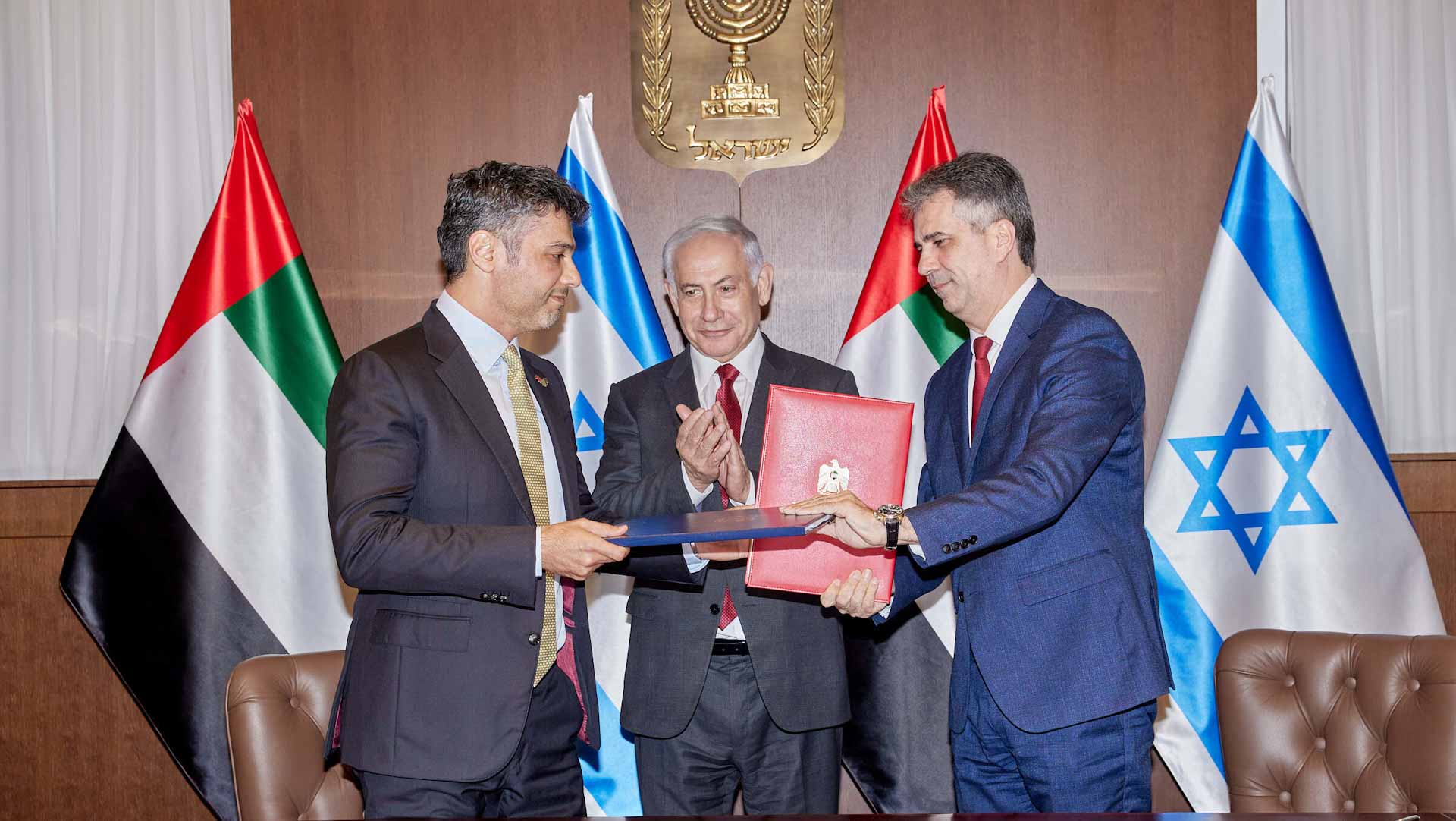 صورة بعنوان: الإمارات وإسرائيل توقعان اتفاقية تعاون جمركي 