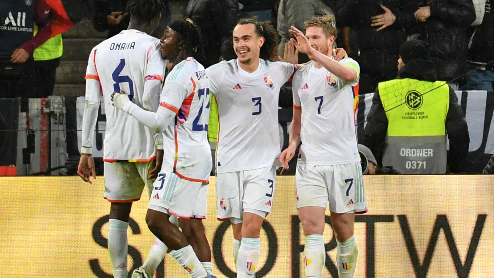 صورة بعنوان: منتخب بلجيكا يفوز على ألمانيا في مباراة ودية 