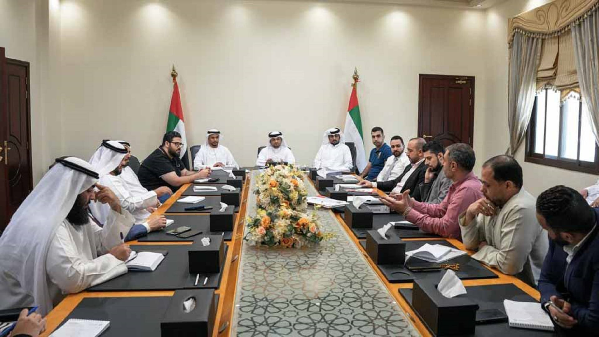 Image for the title: SRERD holds meeting with administrative supervision companies 