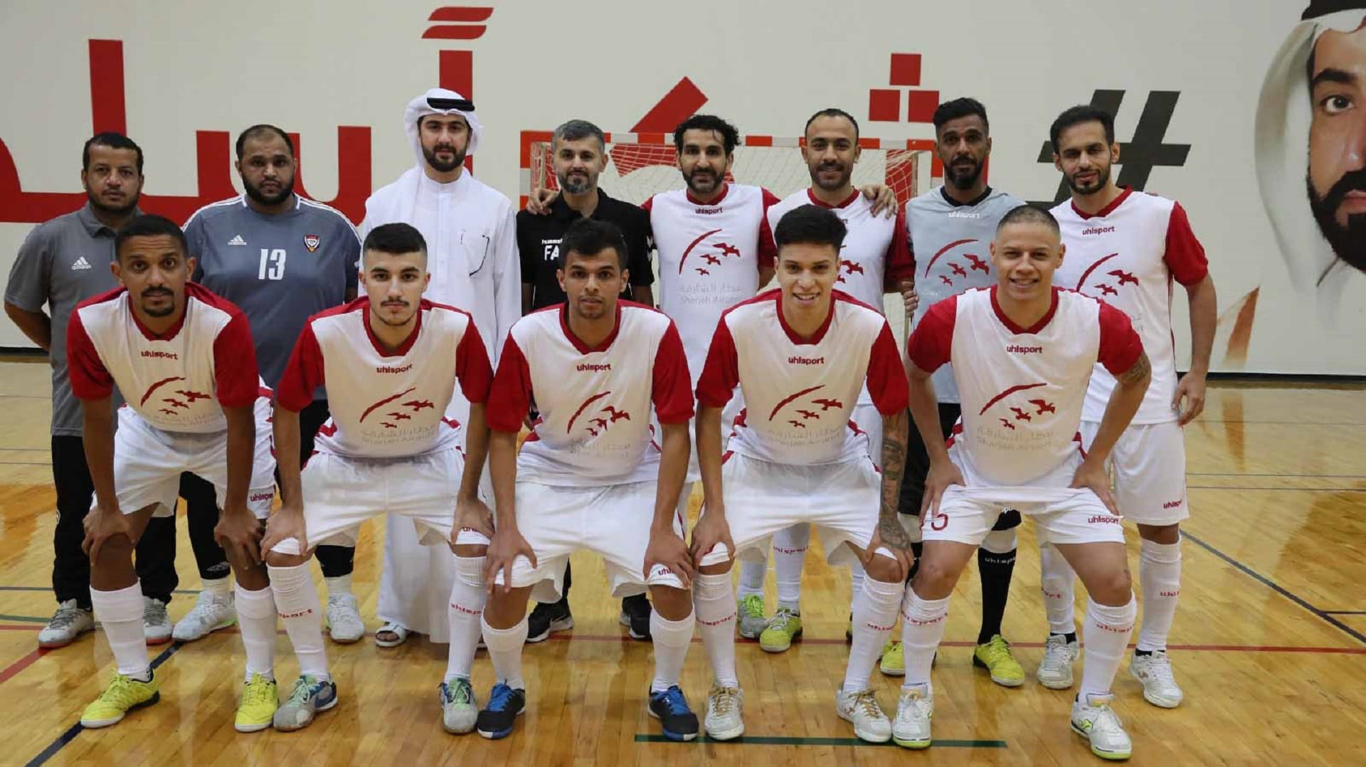 صورة بعنوان: مطار الشارقة يفوز على التسجيل العقاري في بطولة المؤسسات الحكومية 