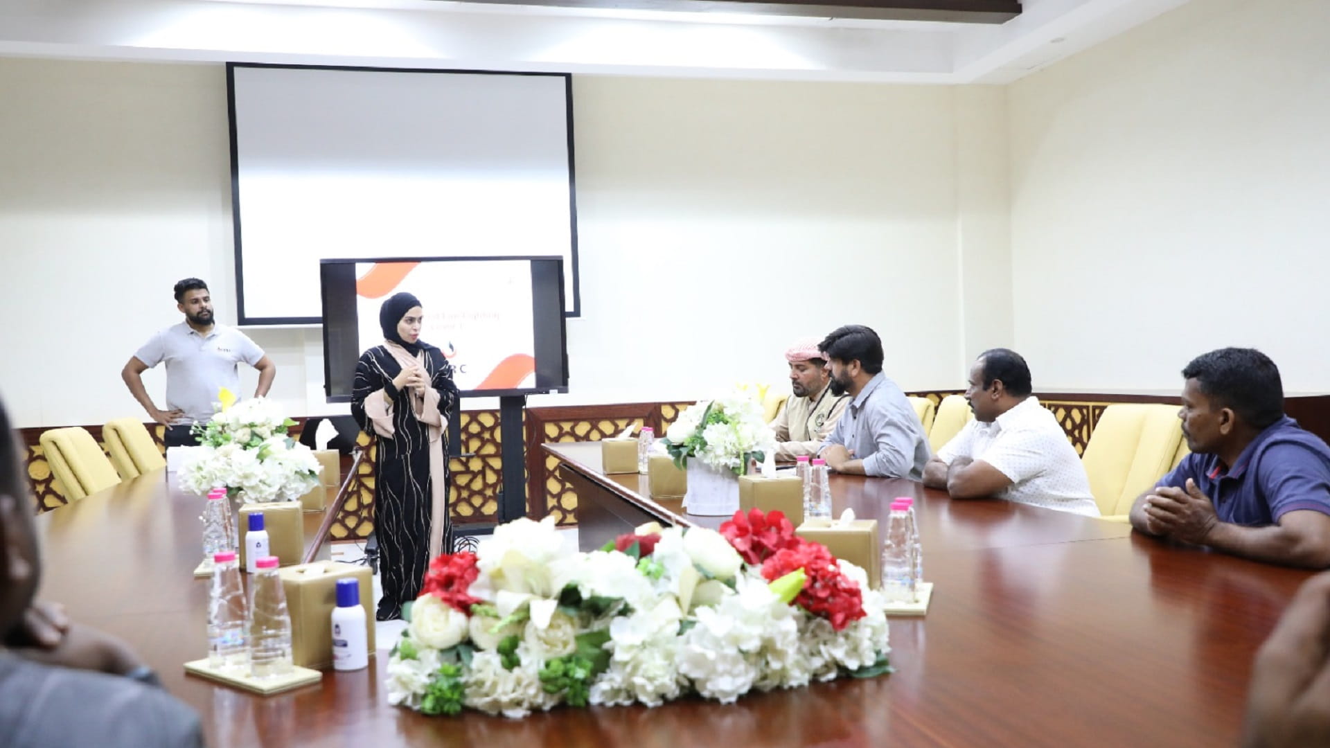 صورة بعنوان: بلدية الحمرية تنظم دورة تدريبية في مجالات السلامة والصحة المهنية 