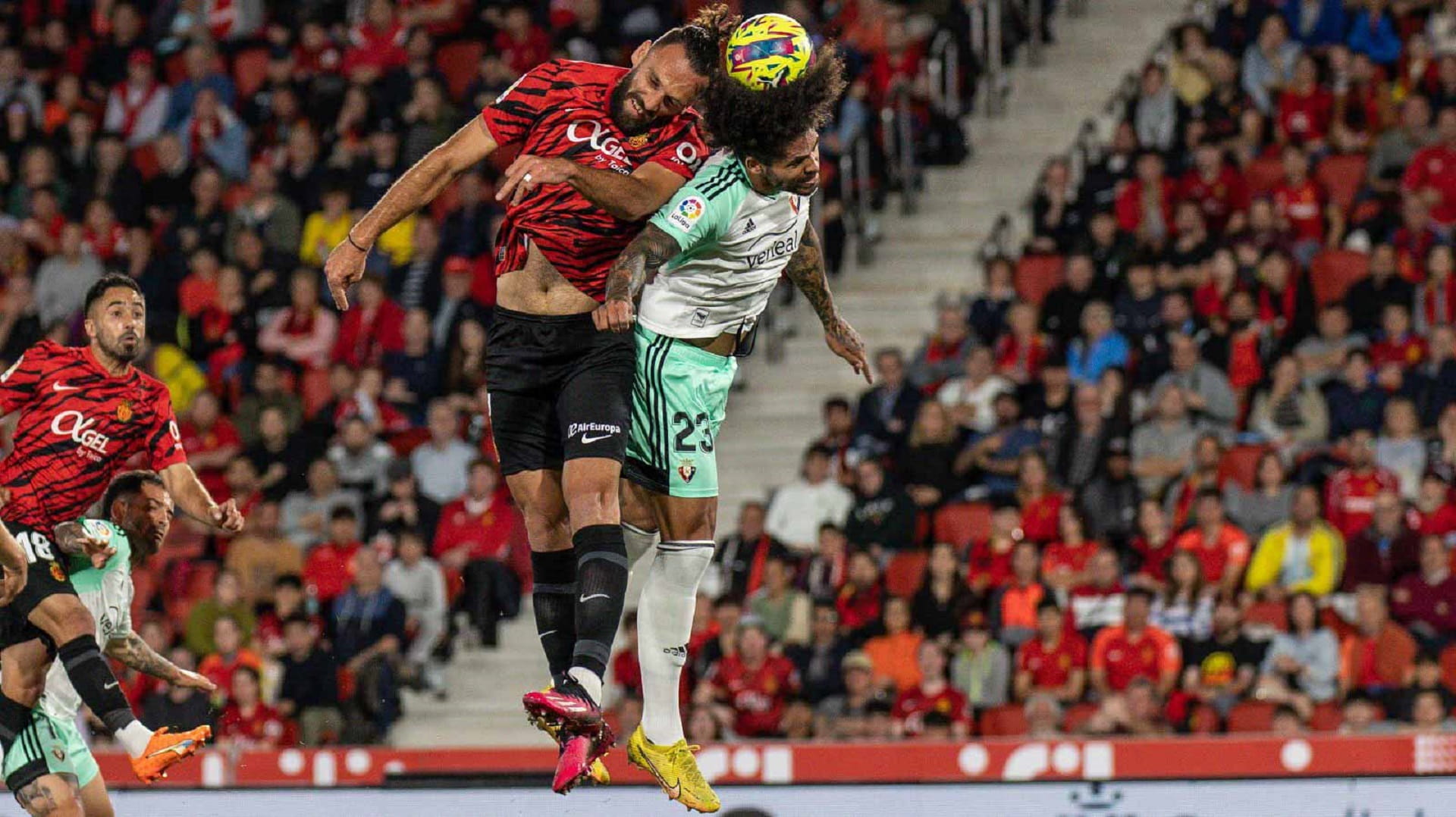 صورة بعنوان: ريال مايوركا يتعادل أمام أوساسونا في الدوري الإسباني 