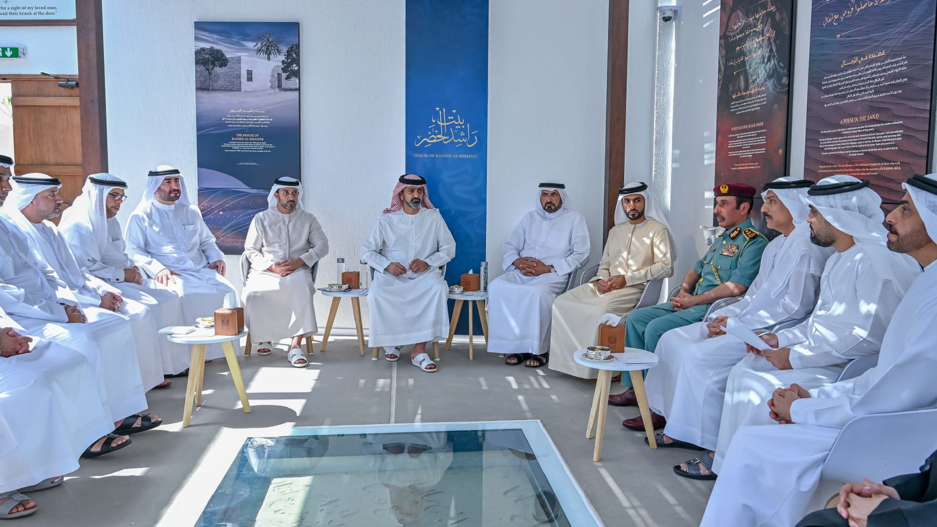Image for the title: Ammar Al Nuaimi chairs meeting of Ajman Executive Council 