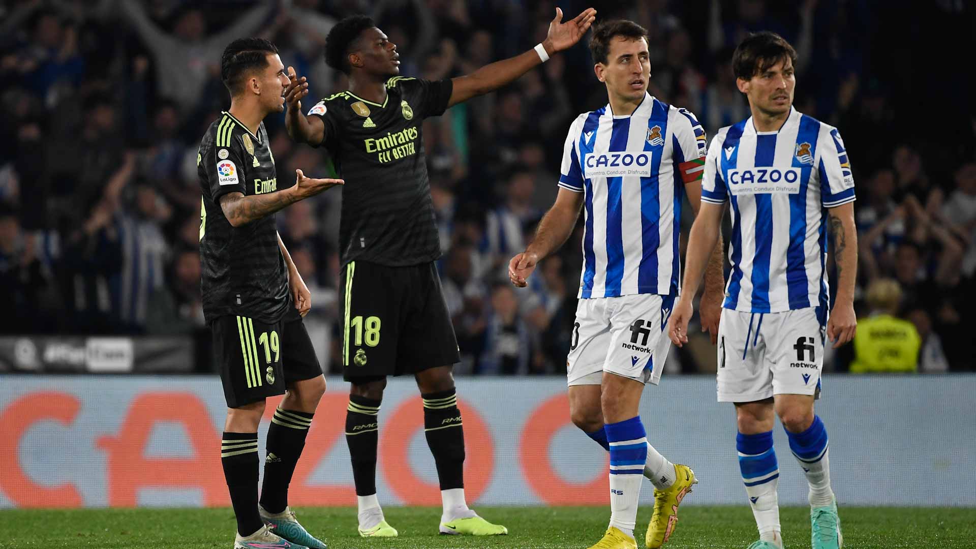 صورة بعنوان: ريال مدريد يسقط أمام سوسيداد في الدوري الإٍسباني 