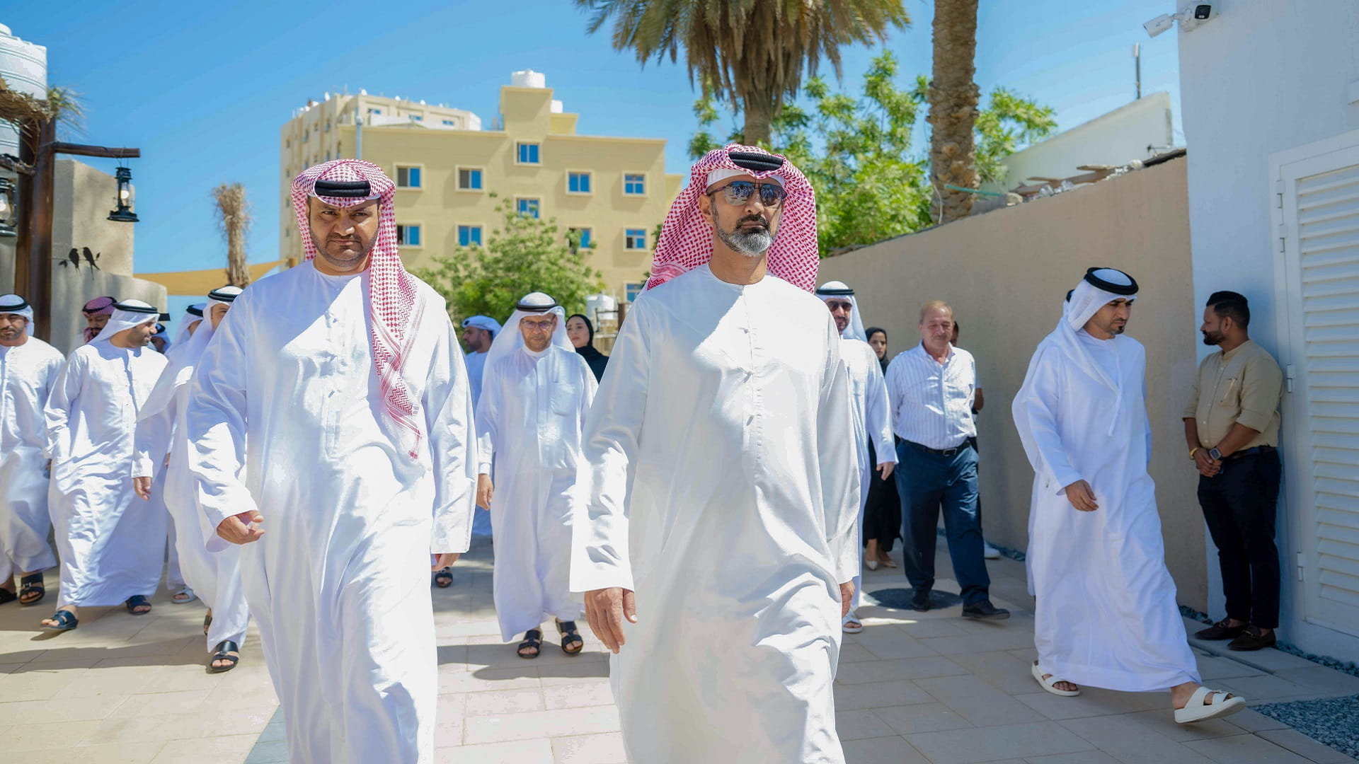 صورة بعنوان: عمار النعيمي يعتمد مشروع "إرث عجمان" 