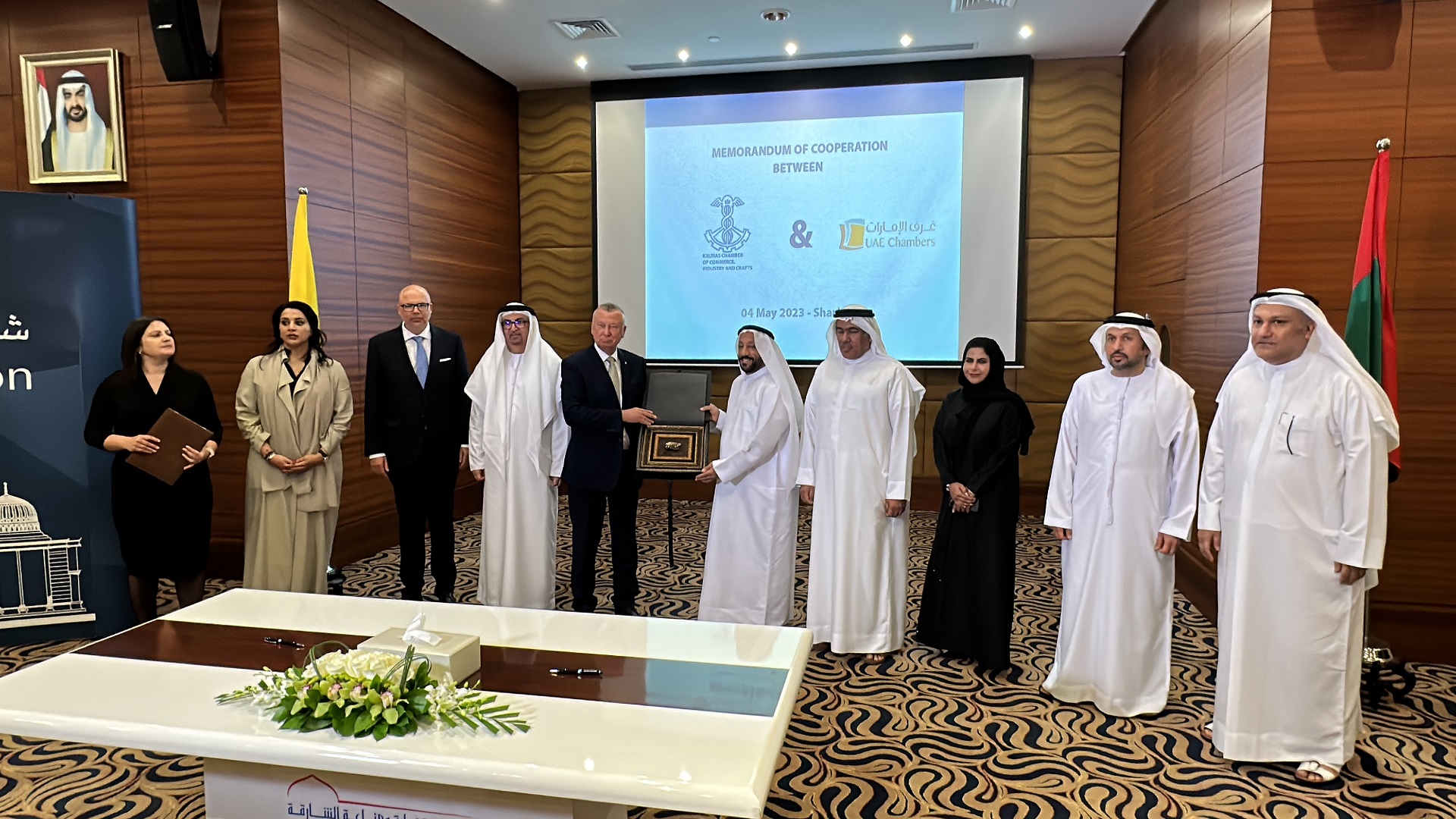 Image for the title: UAE-Lithuania Business Forum promotes trade exchange 