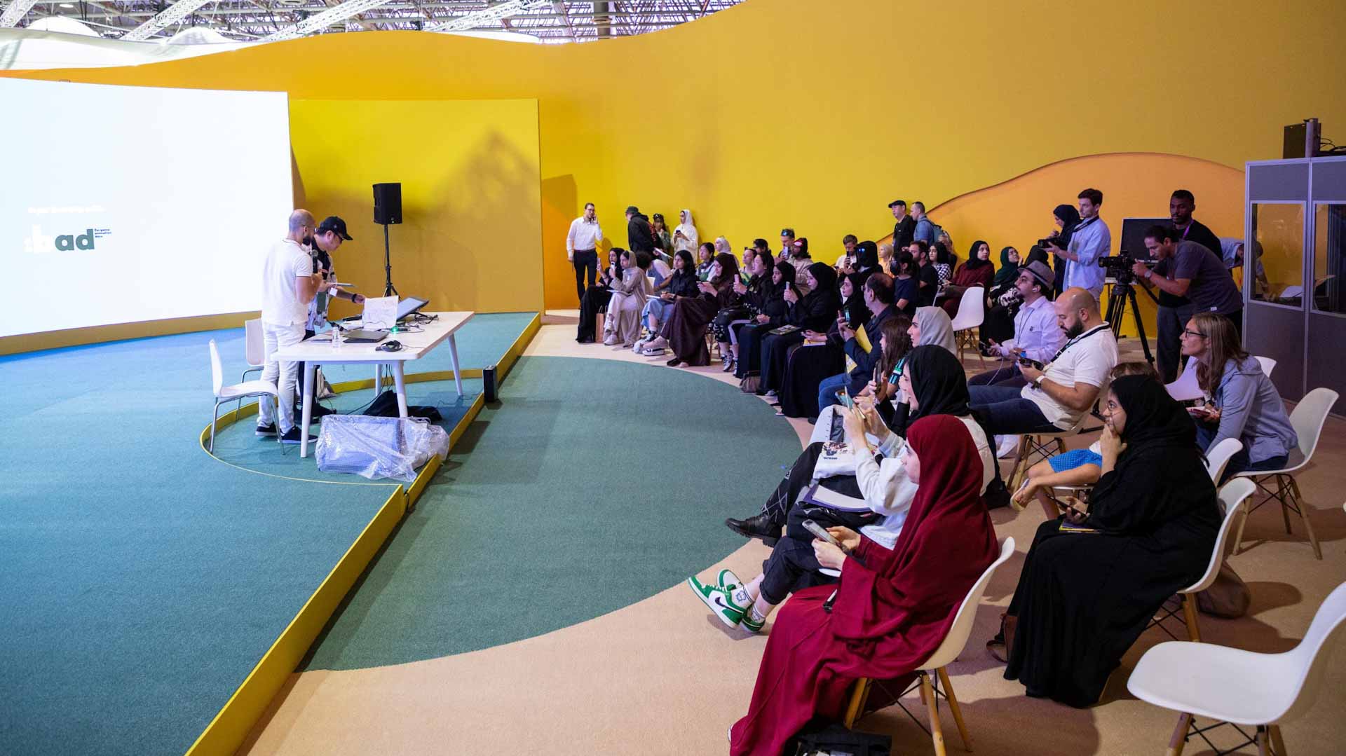 Image for the title: Yoshimatsu workshop at SAC leaves UAE creators fascinated 