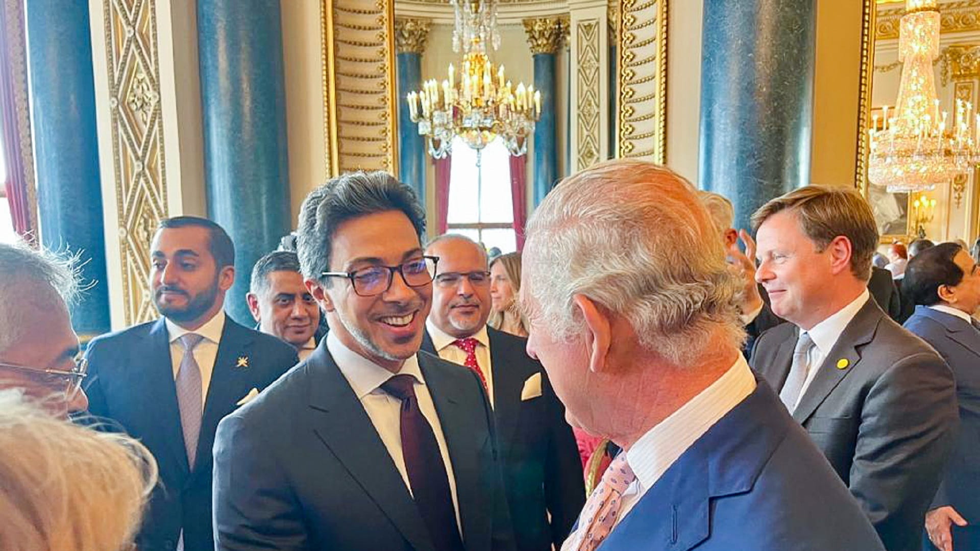 Image for the title: Mansour bin Zayed attends reception hosted by King Charles 