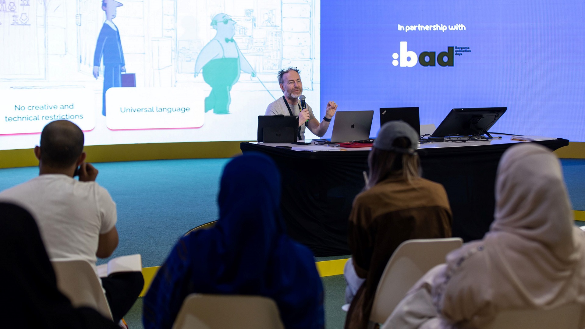 Image for the title: SAC hosts Oscar-nominated studio 