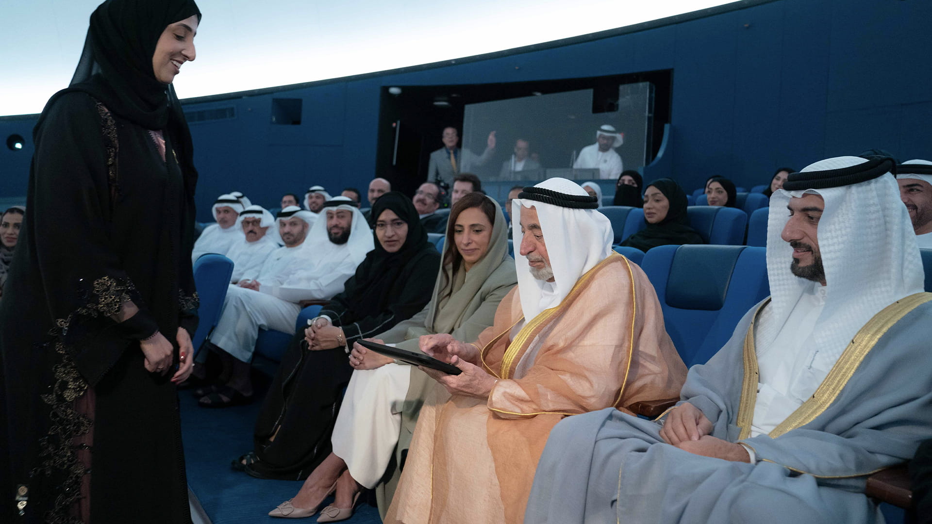 Image for the title: Sultan Al Qasimi inaugurates revamped Sharjah Planetarium 