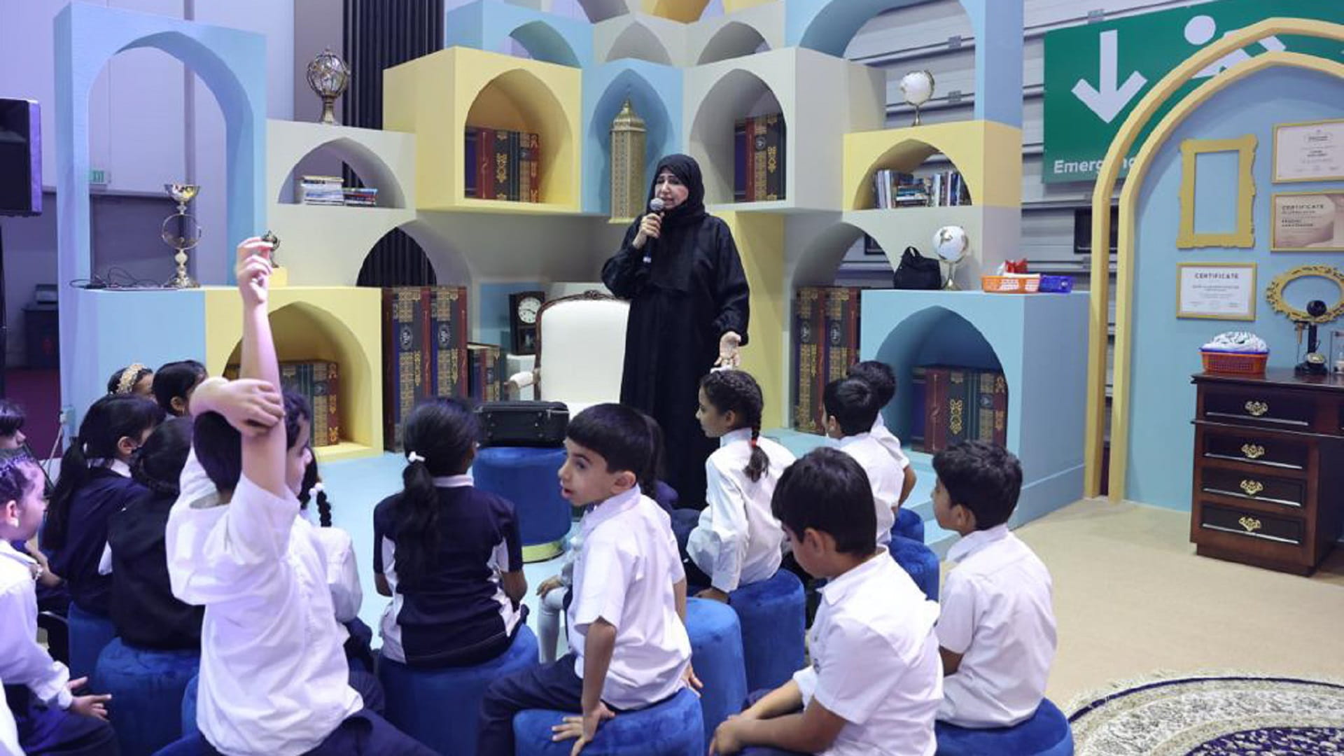 Image for the title: SCFA's Cultural and Media Office hosts reading workshops 