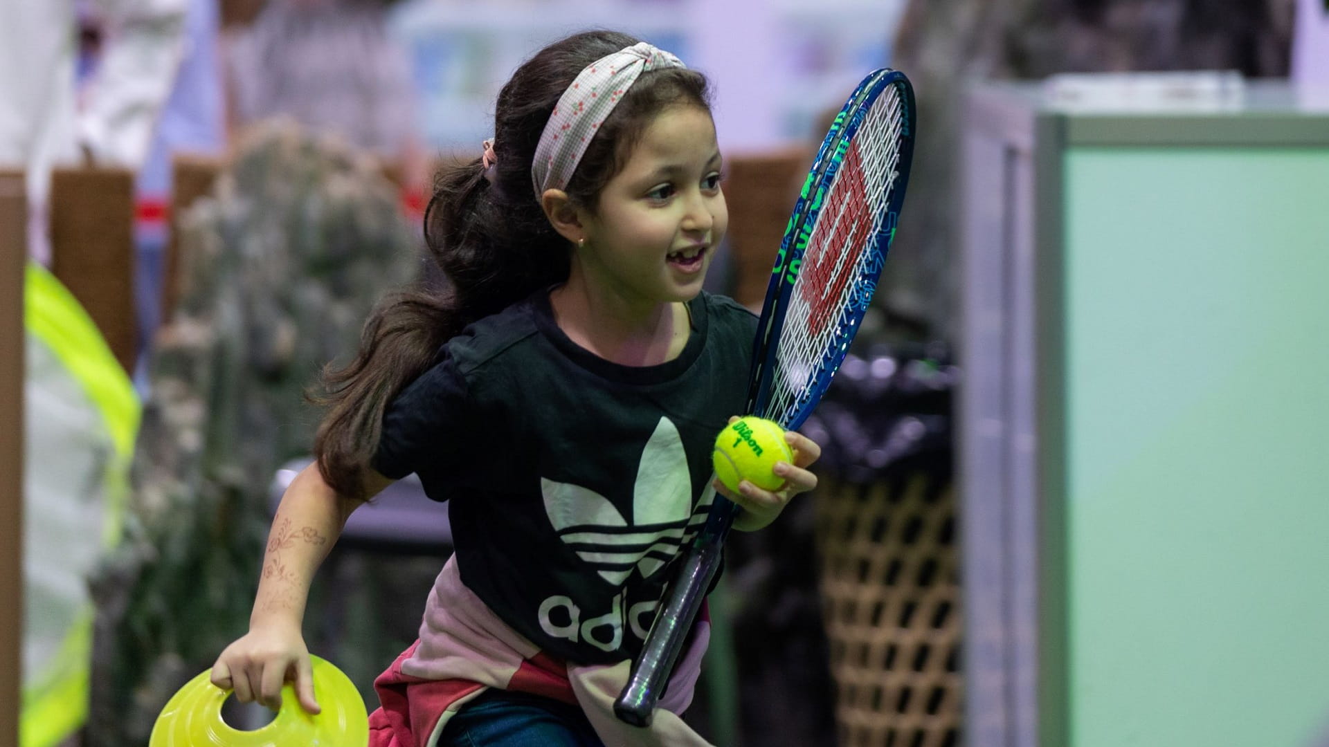 Image for the title: From books to rackets: SCRF goes sporty 
