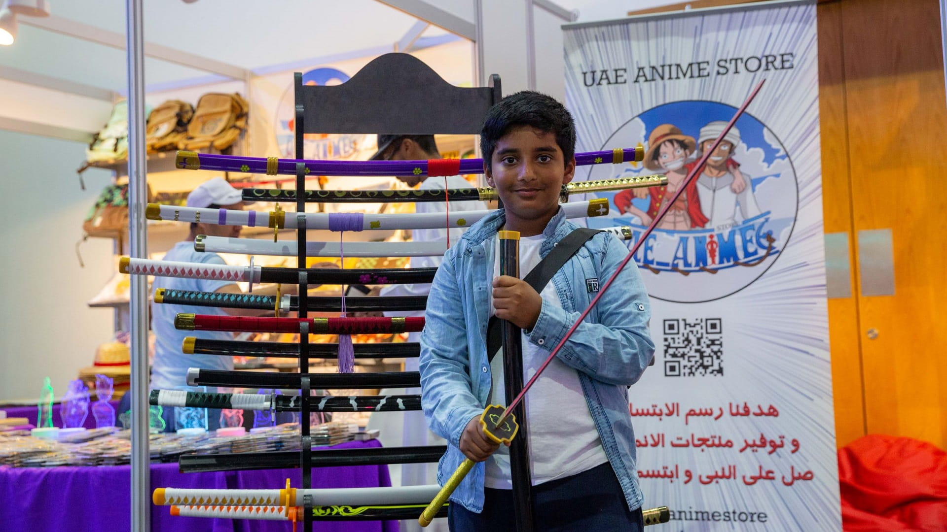 Image for the title: SCRF transforms into magical universe with anime sword store 