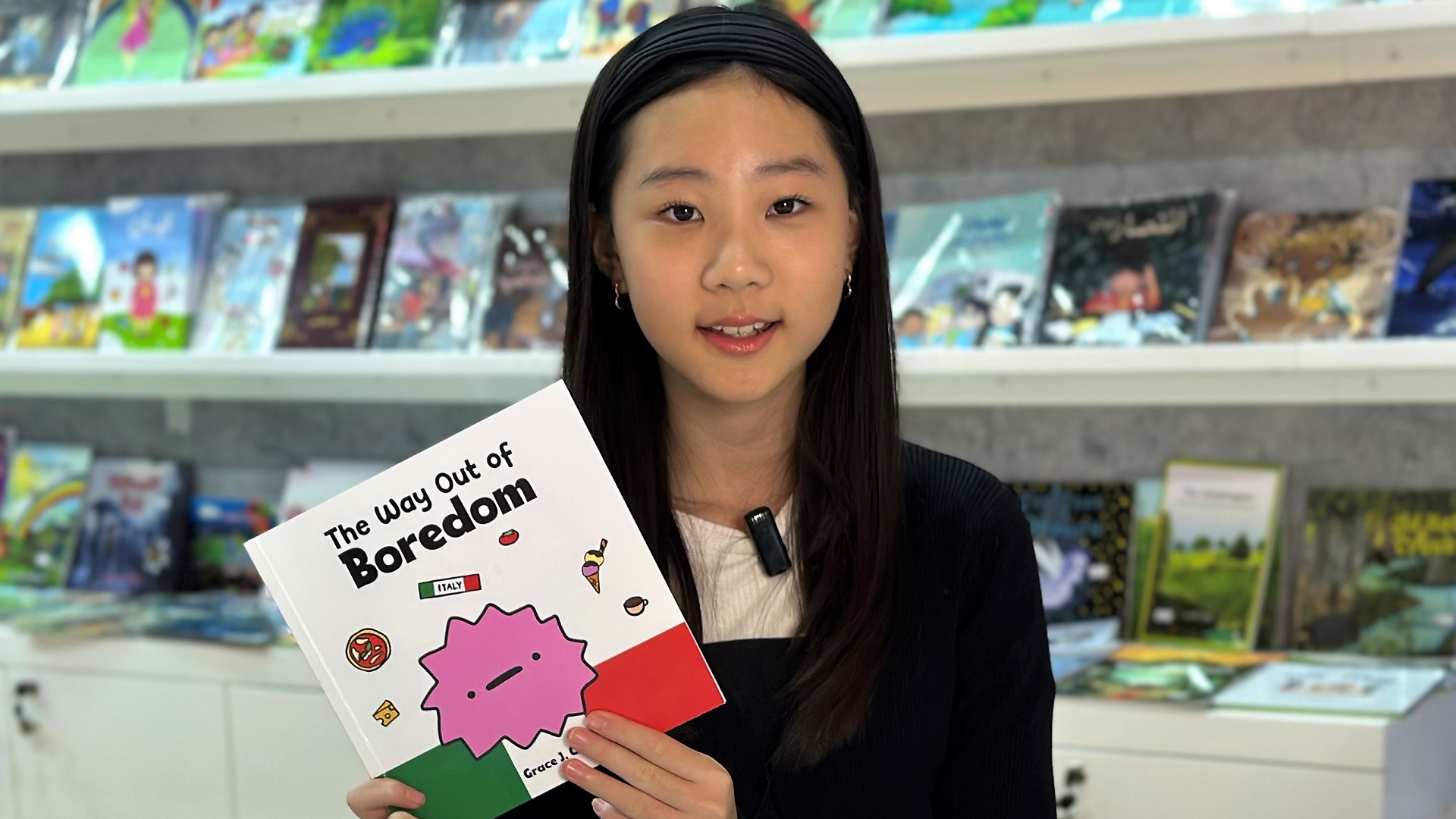 Image for the title: S.Korean author publishes book in Sharjah on travels across Italy  