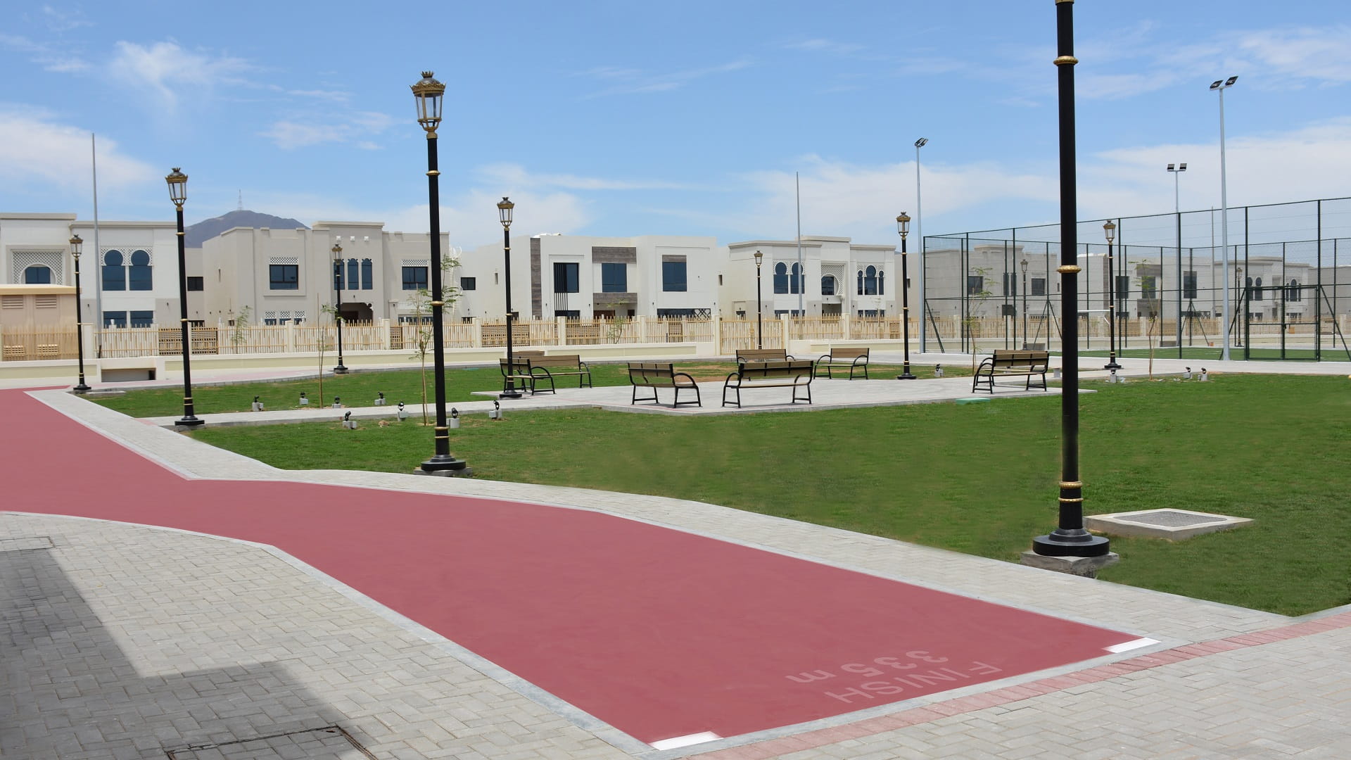 Image for the title: SDPW completes construction of public park in Al Saf 