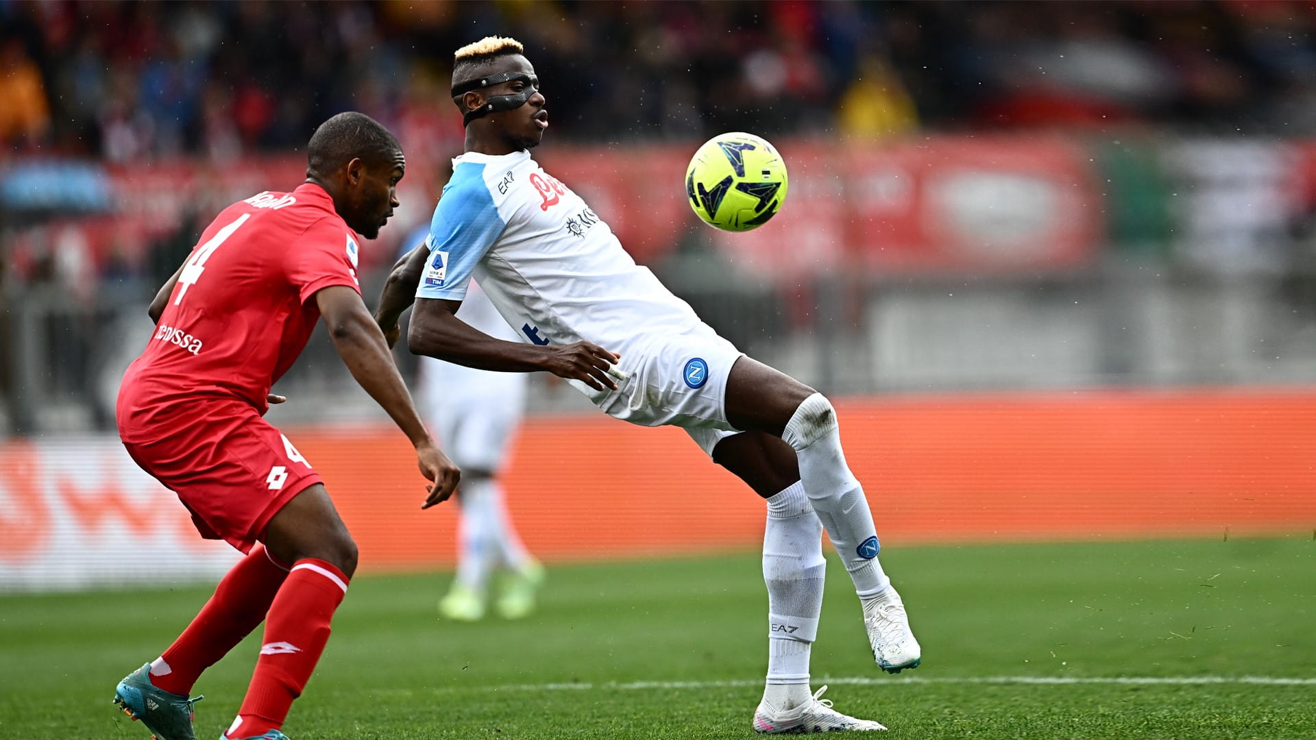 Image for the title: Giant-killers Monza sink champions Napoli 