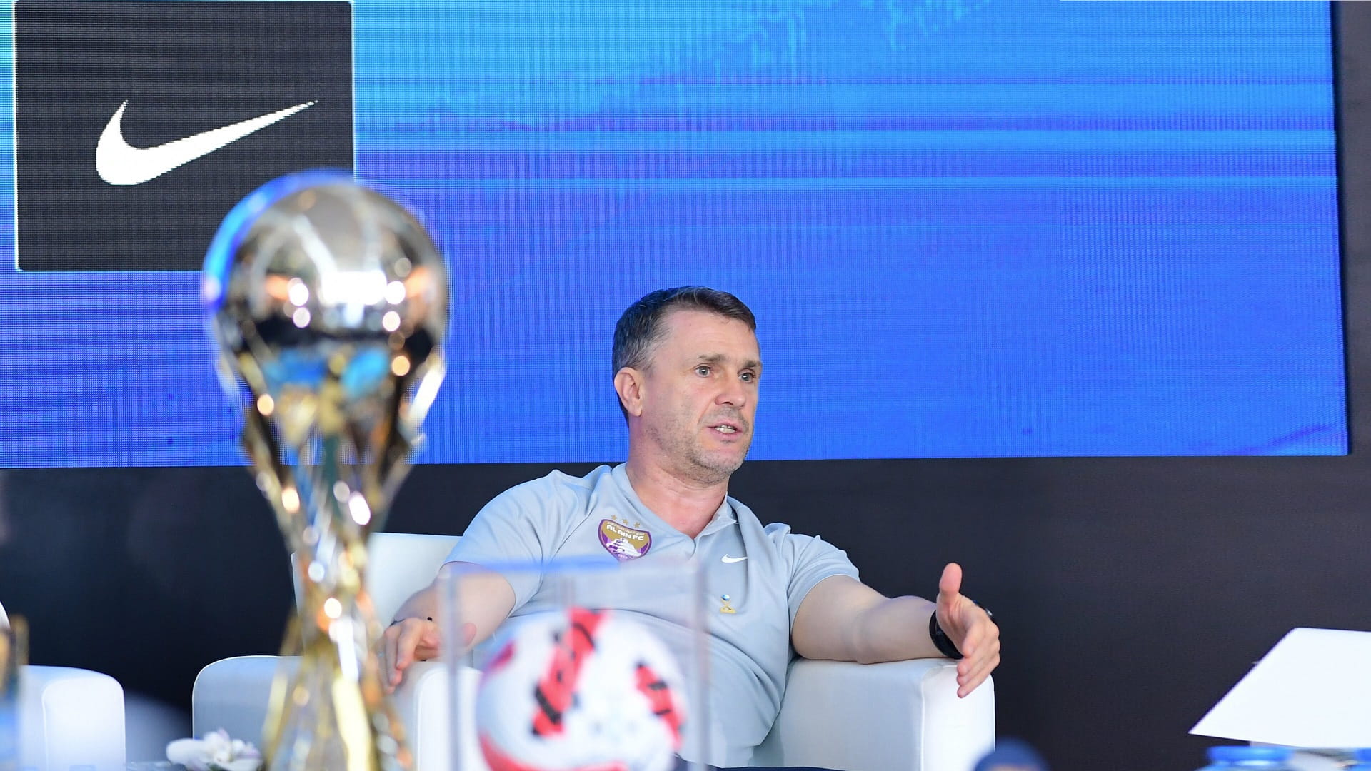 صورة بعنوان: مدرب العين: ثقتي كبيرة باللاعبين لتحقيق كأس مصرف أبوظبي الإسلامي 