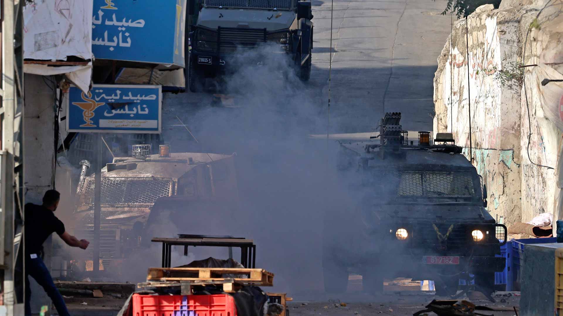 Image for the title: Israeli forces kill Palestinian man in West Bank raid 