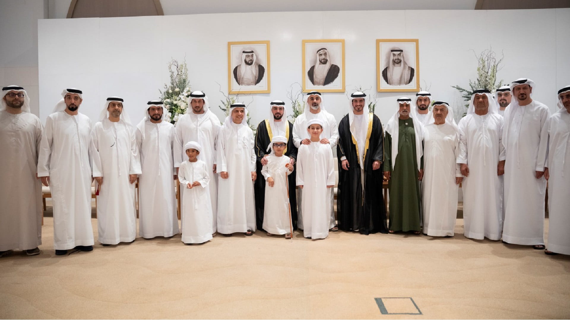 Image for the title: Abu Dhabi CP attends Al Khouri’s wedding reception 