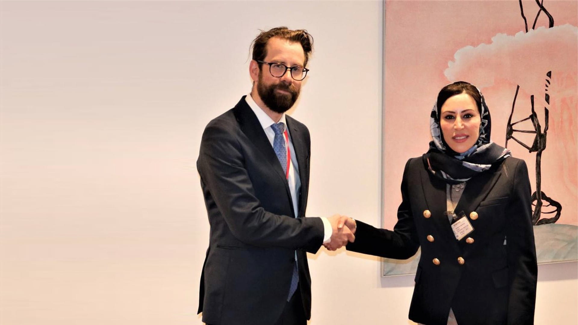 Image for the title: UAE ambassador meets Norwegian Minister of Petroleum and Energy 