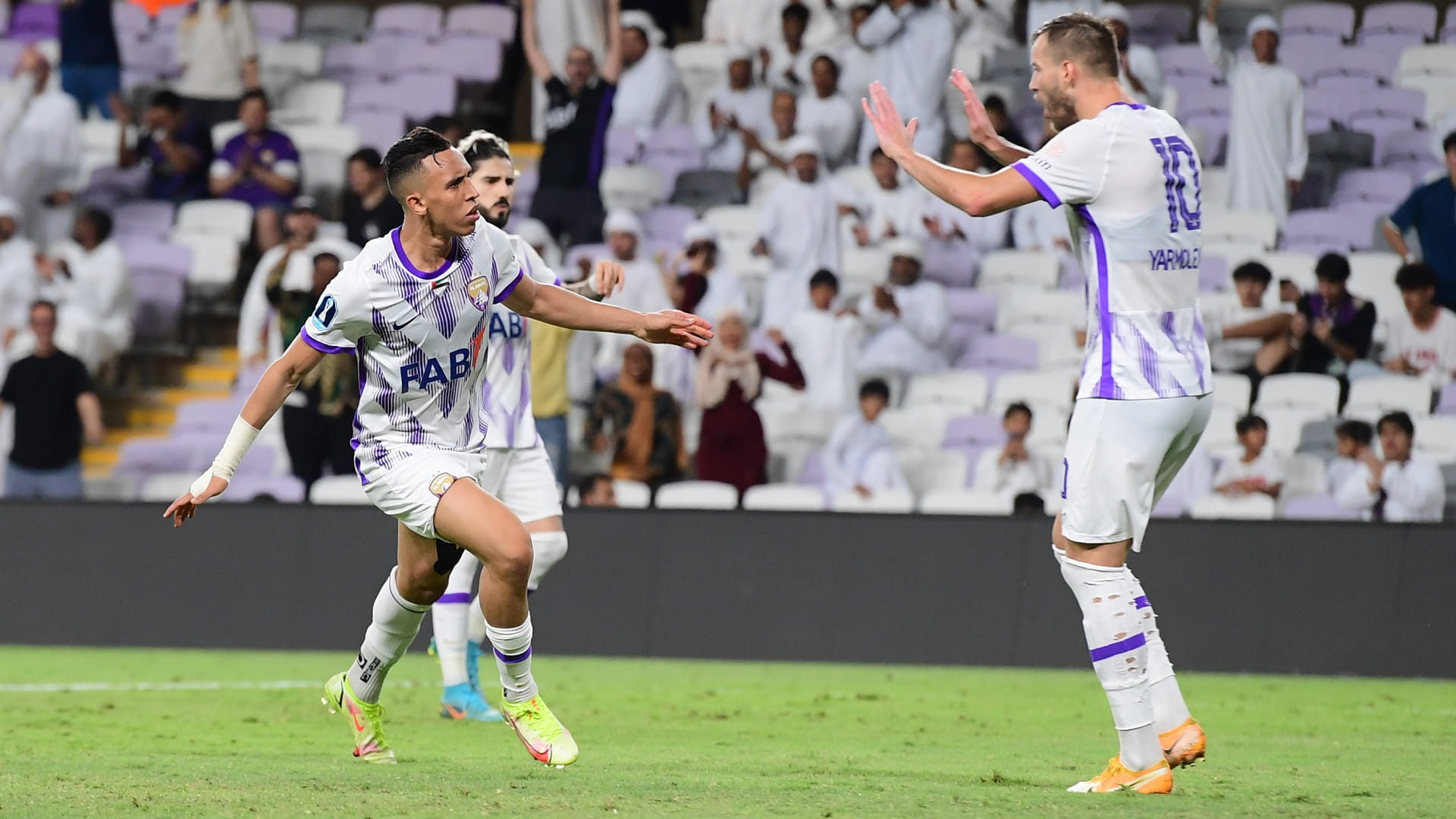 صورة بعنوان: العين يفوز على النصر في ذهاب نصف نهائي كأس مصرف أبوظبي الإسلامي 