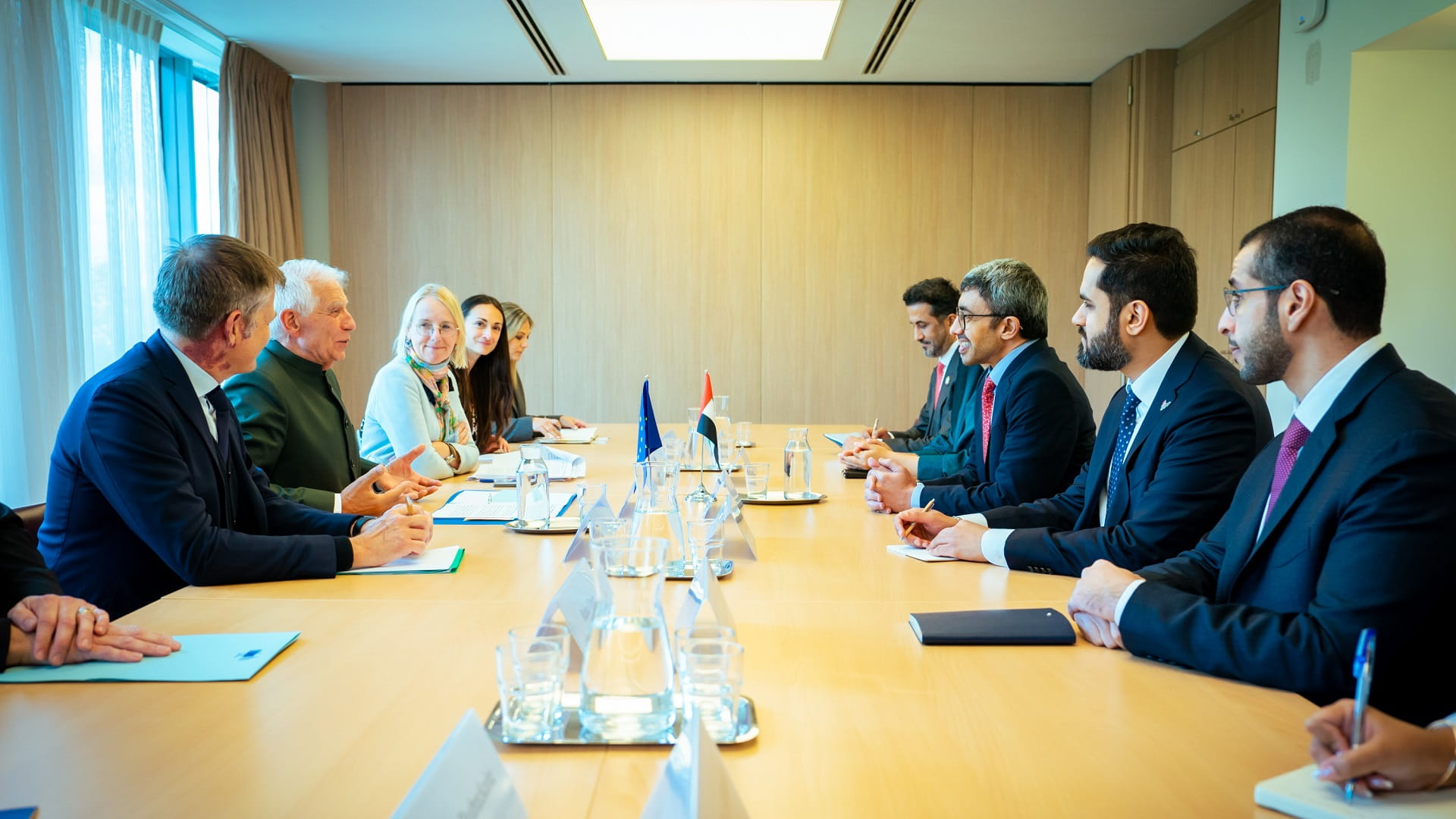 Image for the title: UAE FM meets EU's High Rep. for Foreign Affairs and Security 