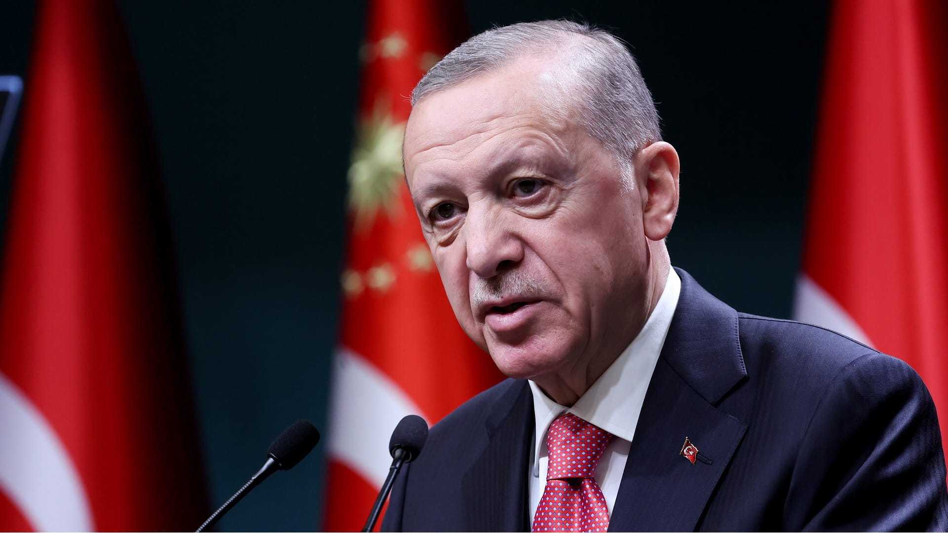 Image for the title: President of Türkiye arrives in UAE to participate in COP28 