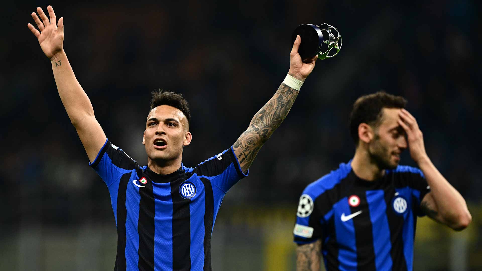 صورة بعنوان: إنتر ميلان يتأهل لنهائي دوري أبطال أوروبا 