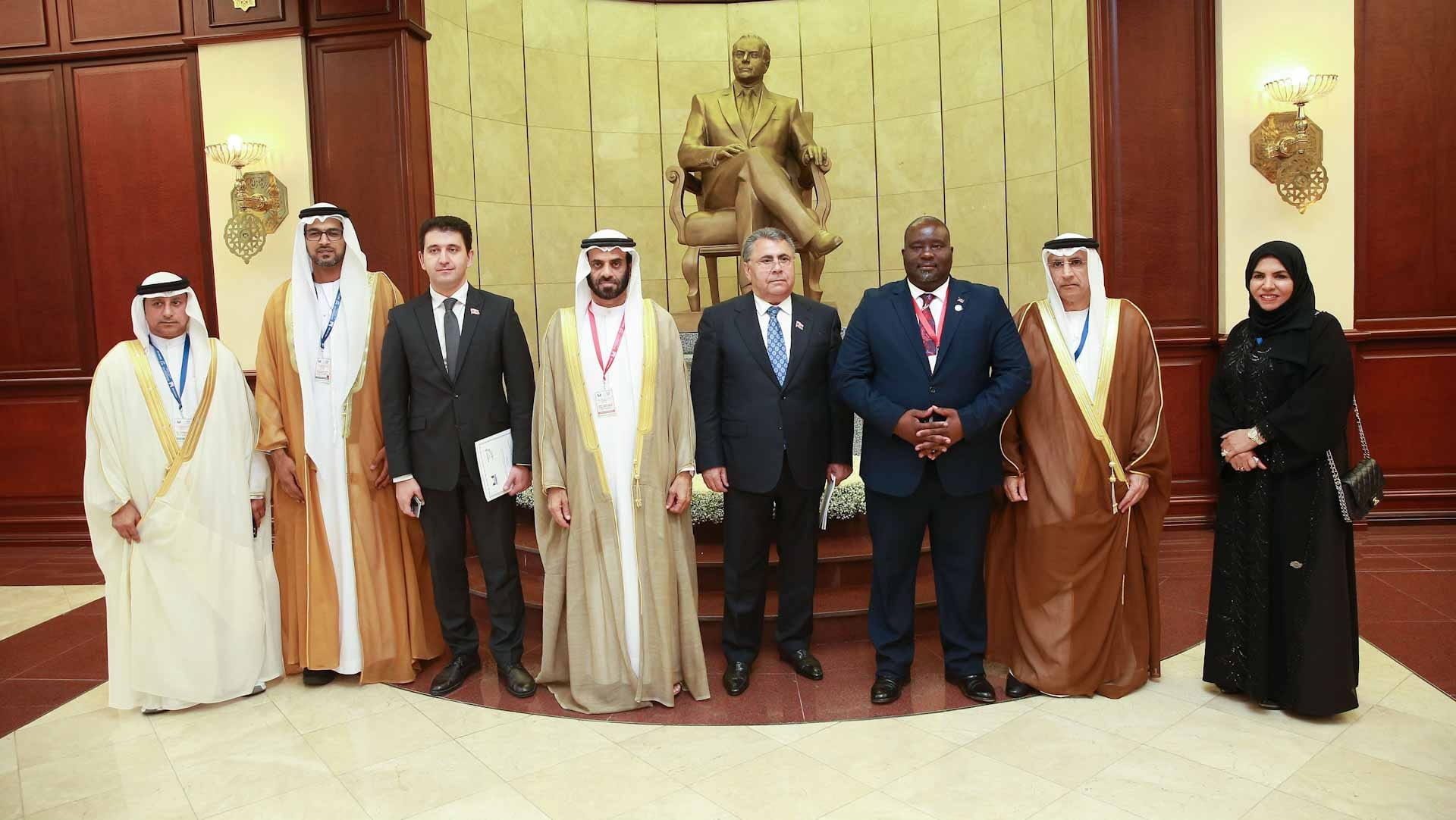 صورة بعنوان: "الوطني الاتحادي" يبحث تطوير العلاقات البرلمانية مع أذربيجان 