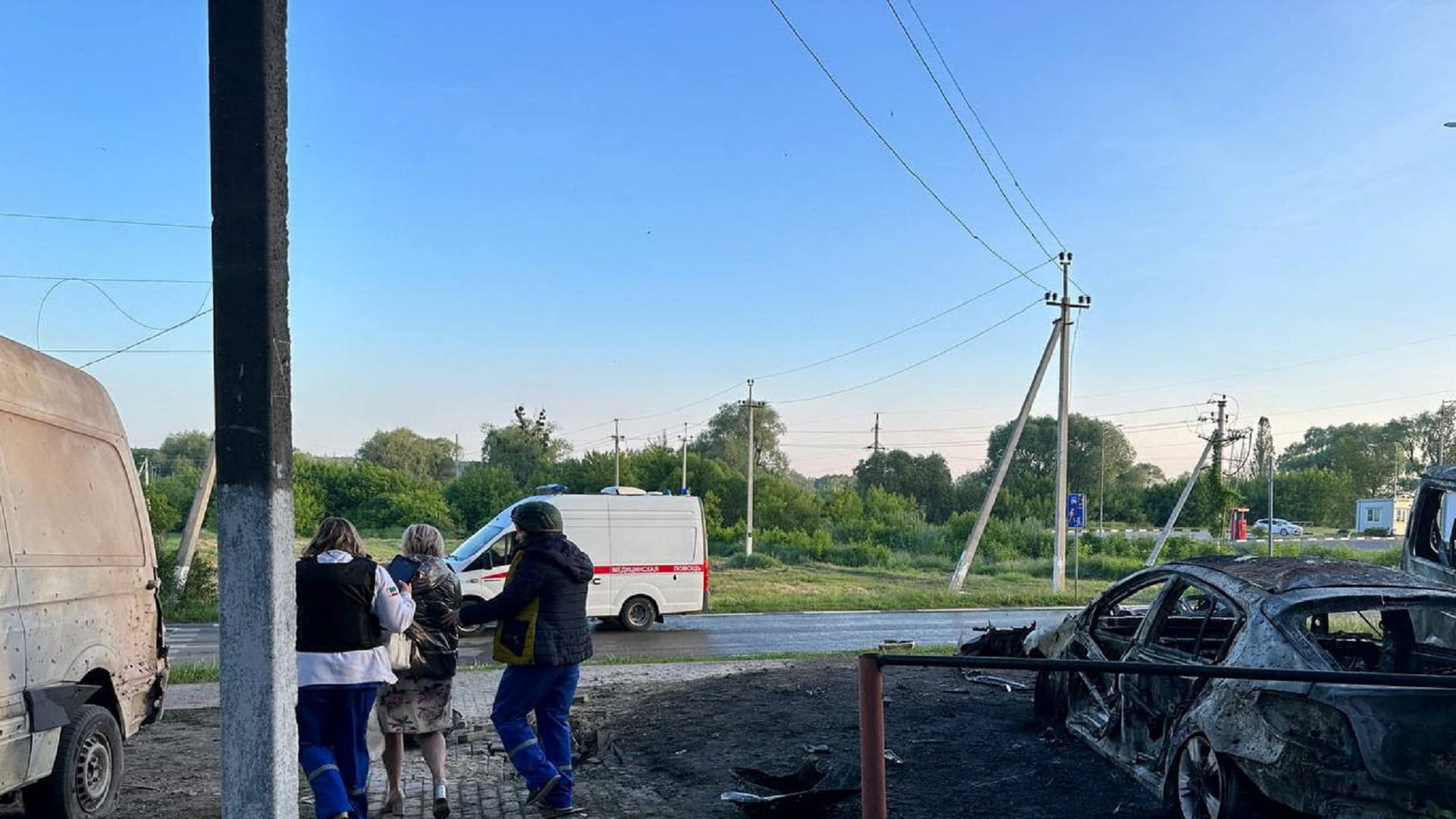 صورة بعنوان: حاكم بيلجورود الروسية: أوكرانيا قصفت منطقتين على الحدود 