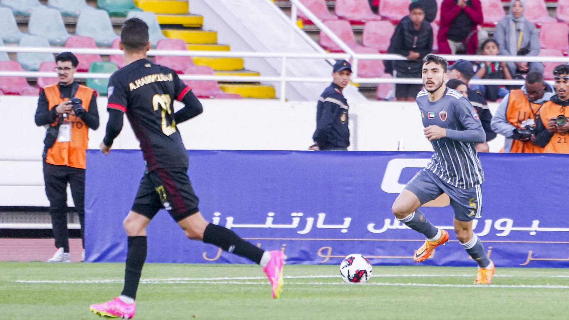 صورة بعنوان: التعادل السلبي يحسم مباراة الوحدة مع الجيش الملكي المغربي 