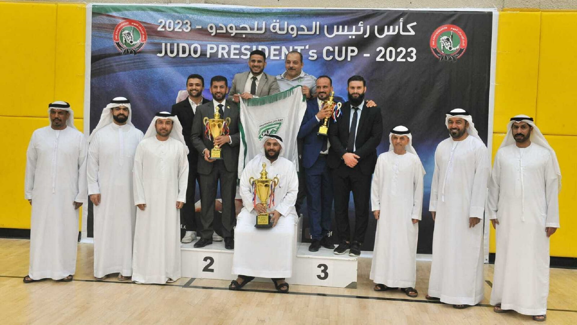 صورة بعنوان: نادي خورفكان يتوّج بطلاً لكأس رئيس الدولة لجودو الأشبال والناشئين 