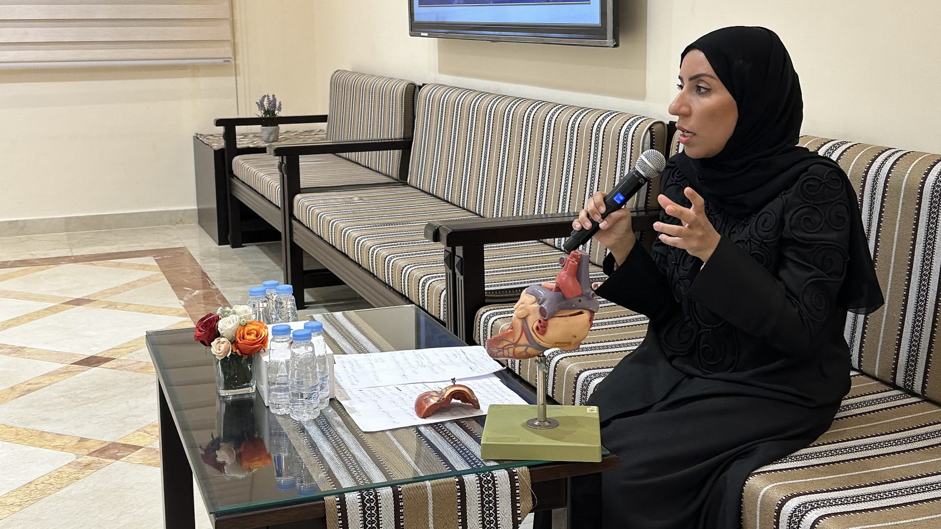 Image for the title: Dibba Al Hisn Council, Cleveland AD lecture on cardiac wellness 