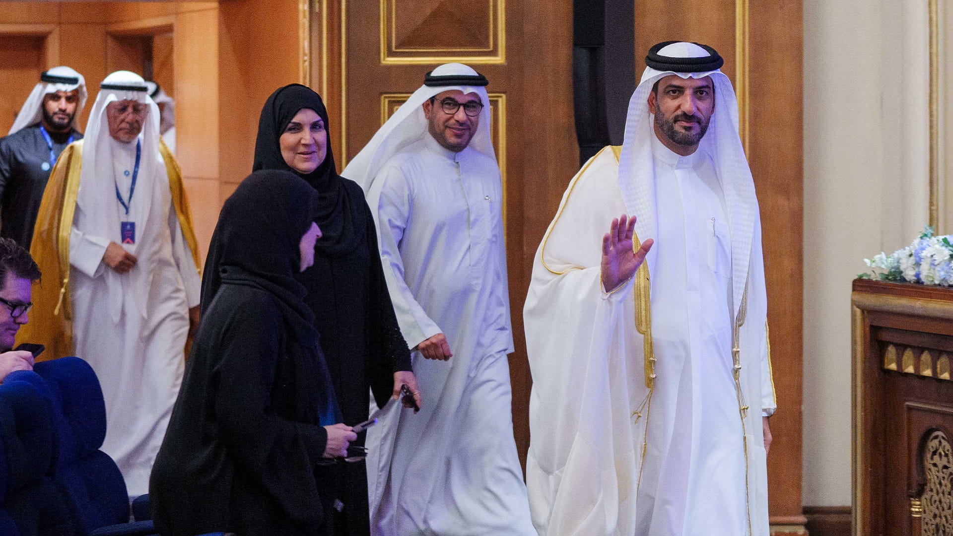 Image for the title: Sultan bin Ahmed attends results-ceremony of Itqan Prog 22-23 