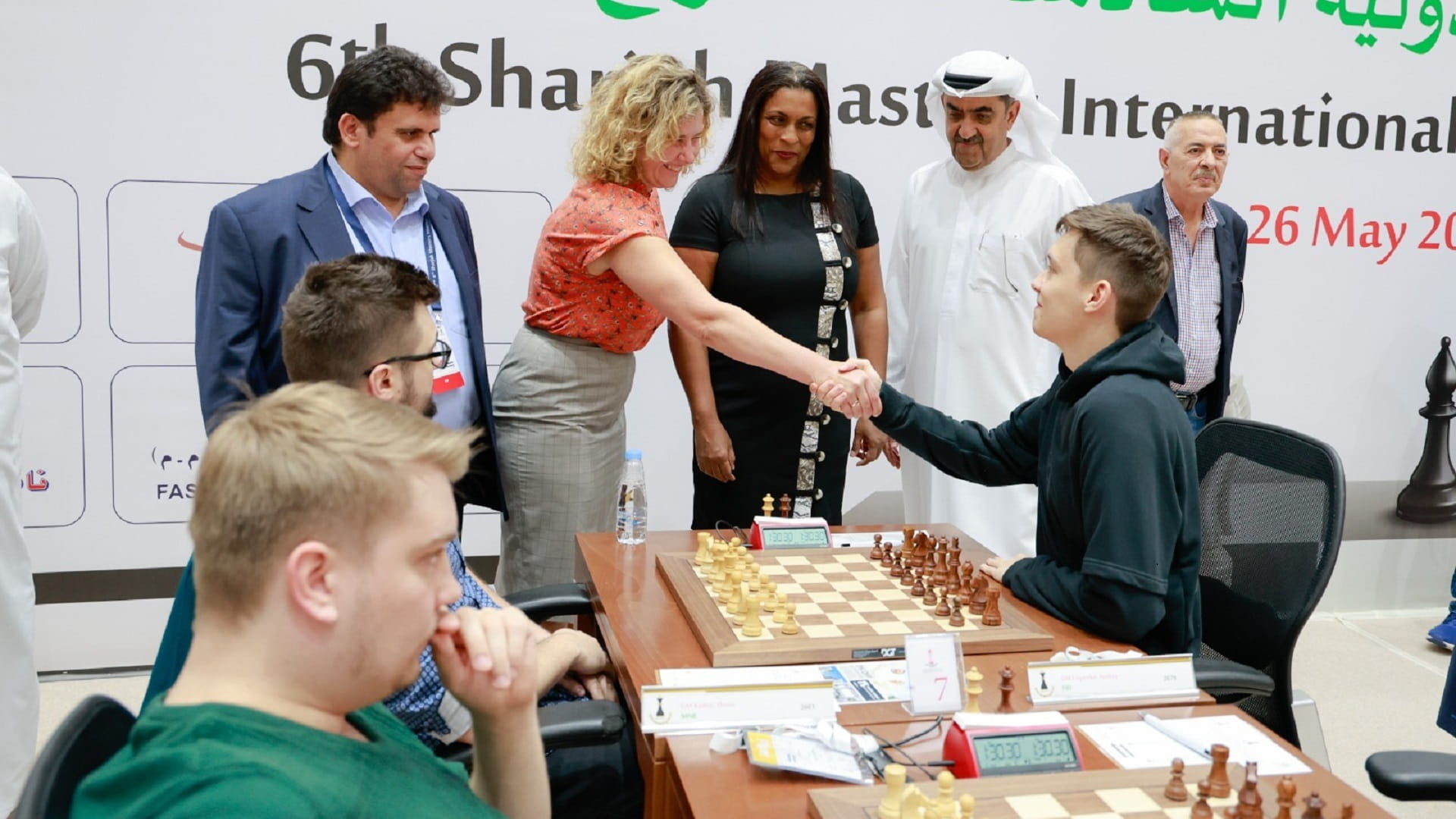 صورة بعنوان: بطولة الشارقة ماسترز الدولية الـ6 للشطرنج تقترب من مراحلها الأخيرة 