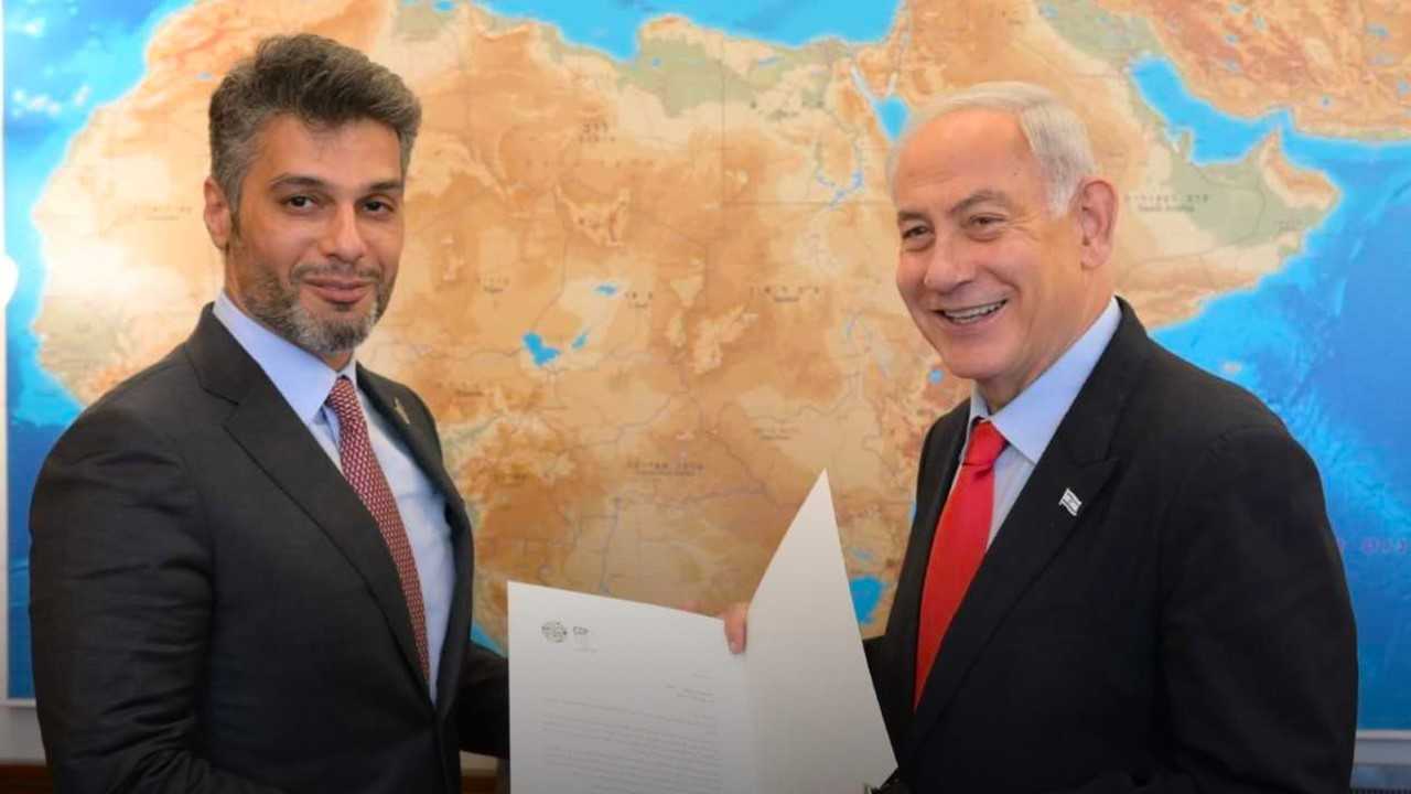 صورة بعنوان: محمد بن راشد يدعو رئيس وزراء إسرائيل للمشاركة في  COP28 