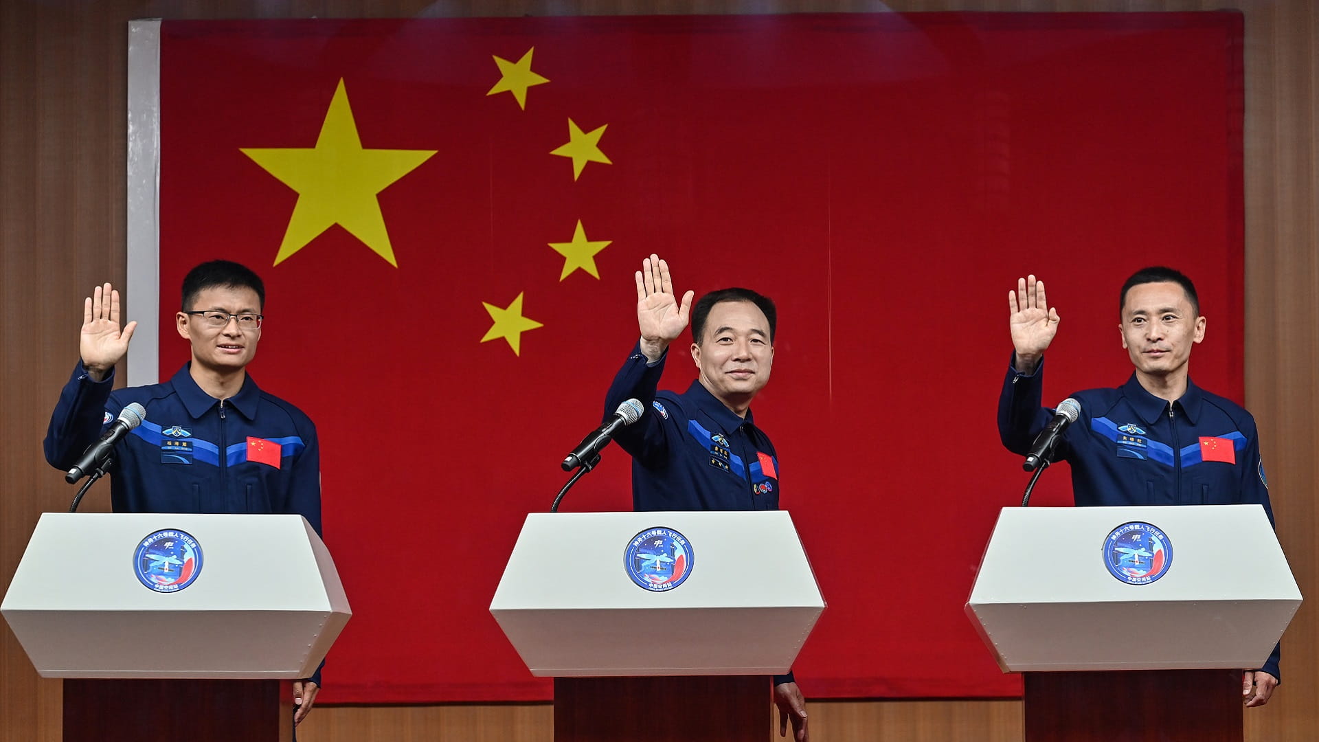 Image for the title: China to send first civilian into space on Tuesday 