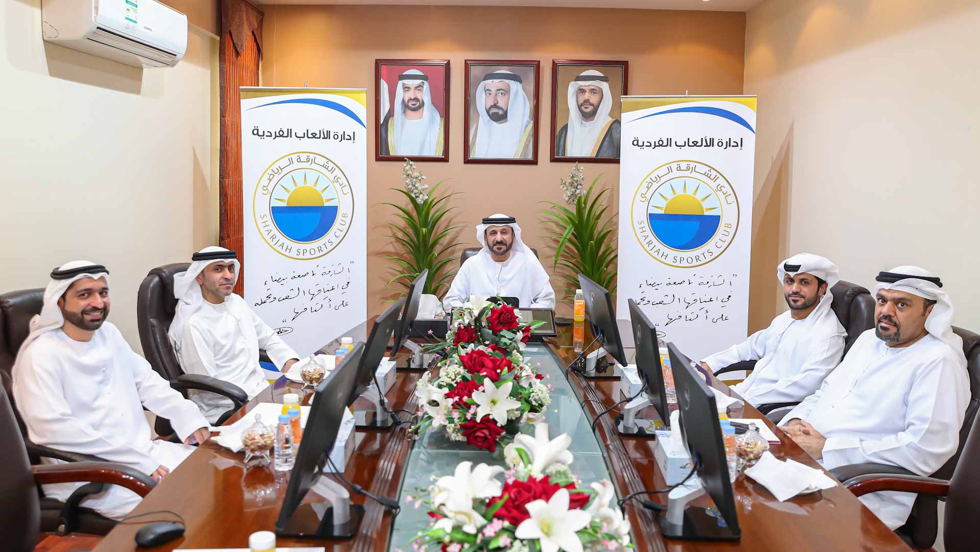 صورة بعنوان: الألعاب الفردية بنادي الشارقة الرياضي تعقد اجتماعها الدوري 