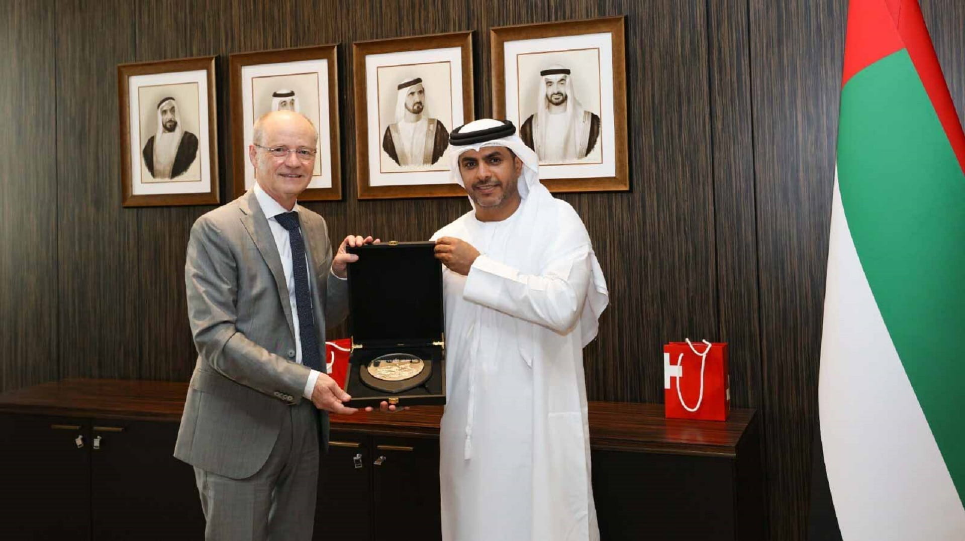 Image for the title: Minister of Justice receives Attorney-General of Switzerland 