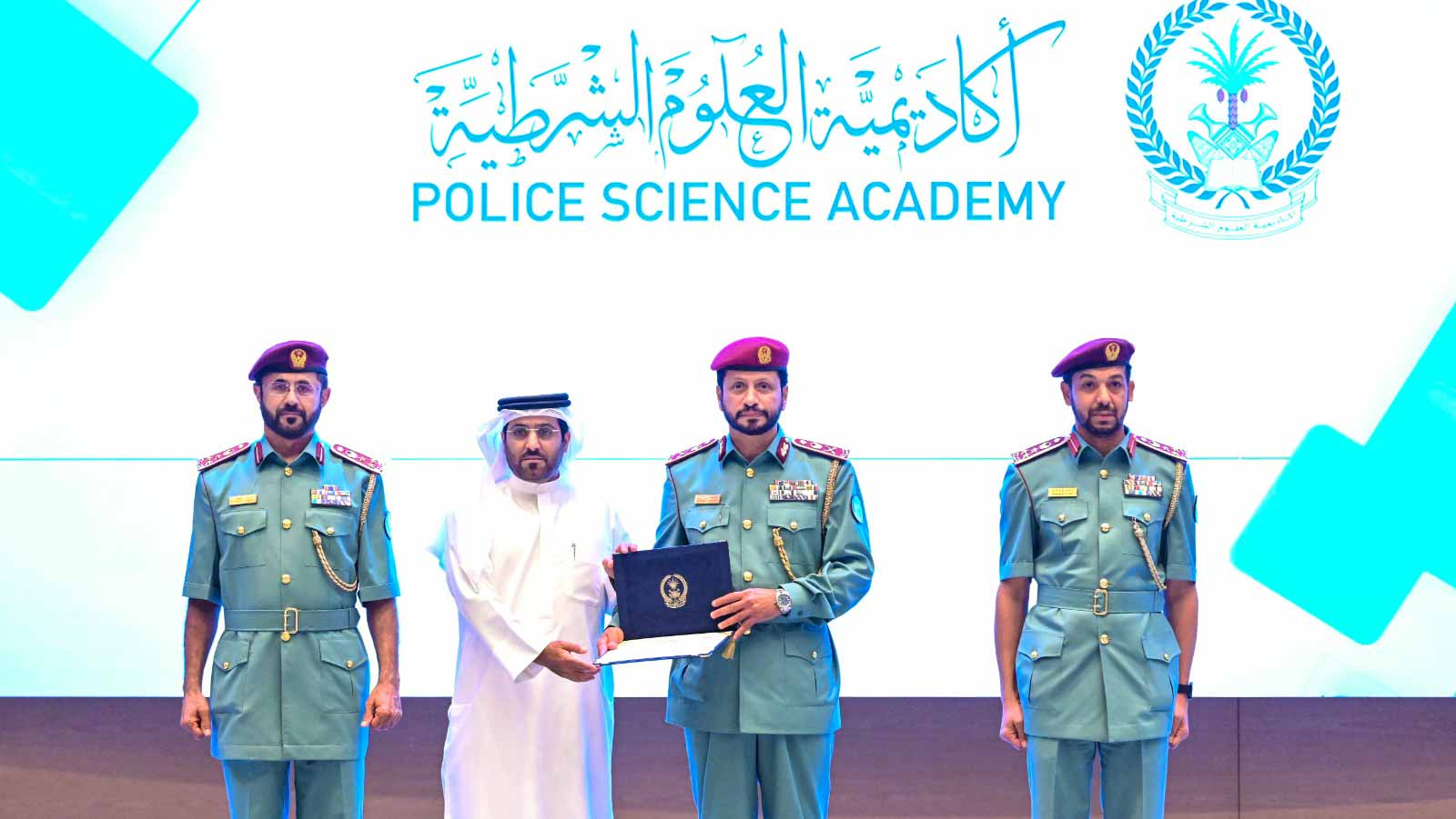 Image for the title: Al Shamsi honours 61 members of SP’s Anti-Narcotics Dept. 