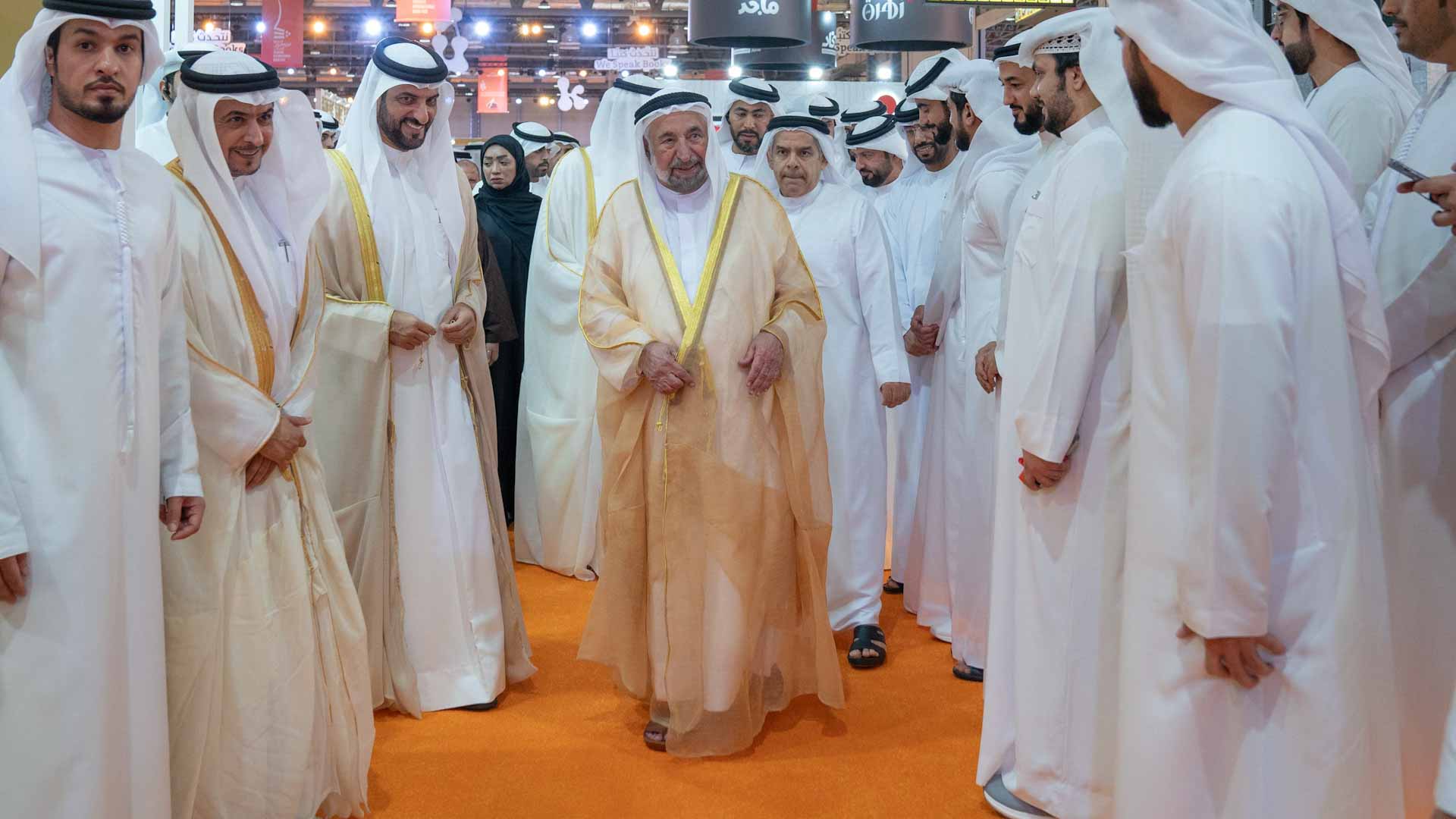 Image for the title: Sultan Al Qasimi inaugurates SIBF 2023 