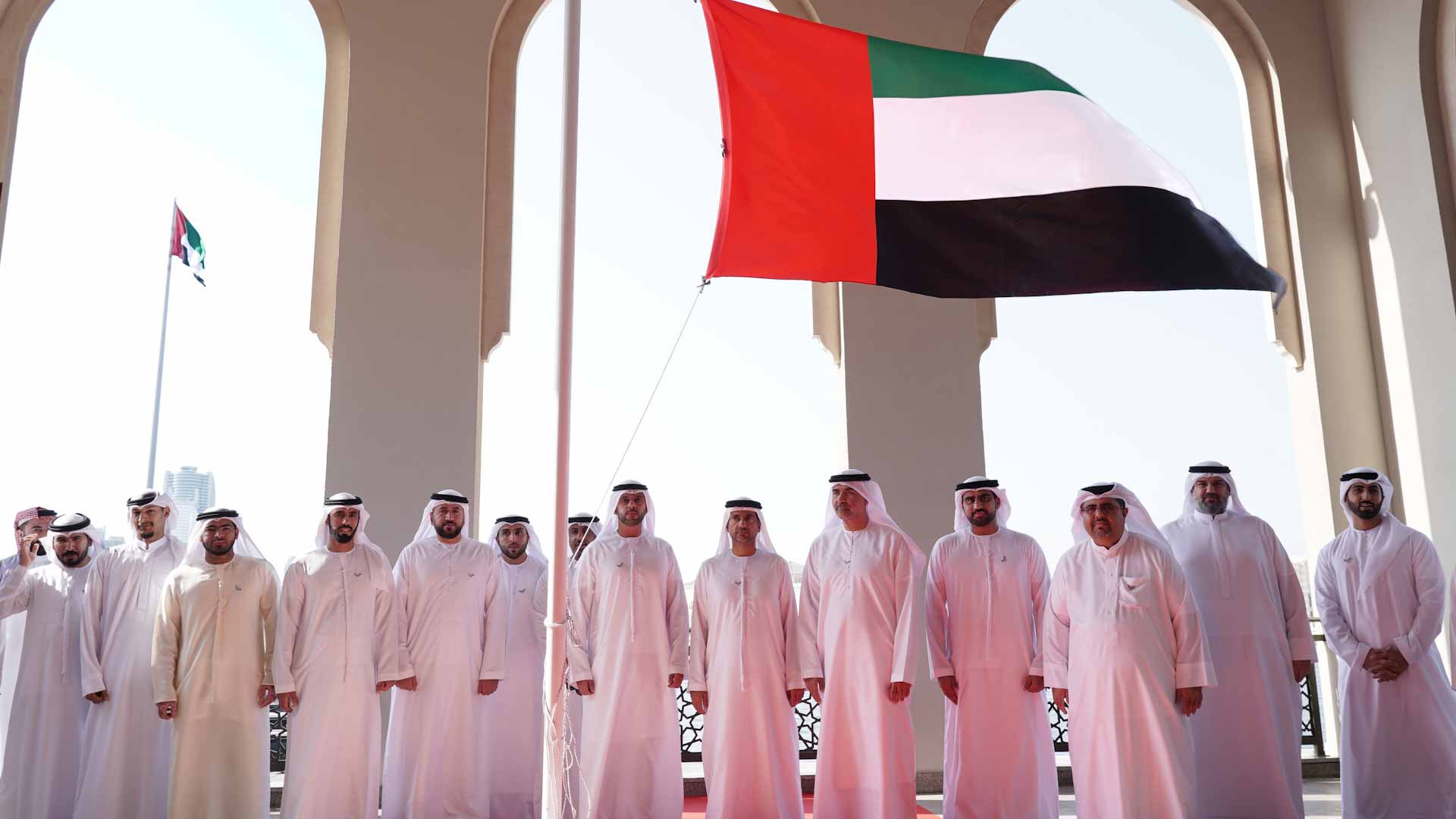 Image for the title: Sharjah Asset Management celebrates Emirati Flag Day 