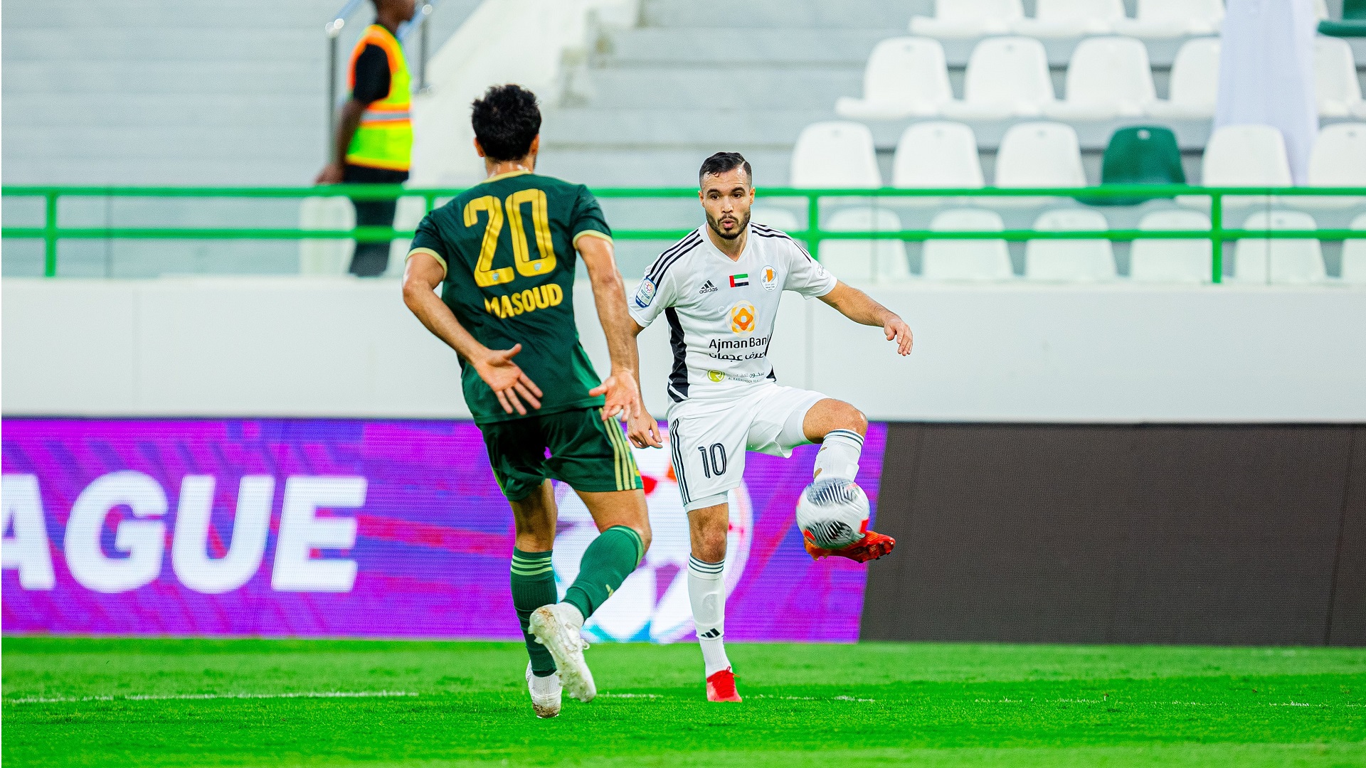 صورة بعنوان: عجمان يحقق فوزه الأول في دوري أدنوك للمحترفين ضمن الموسم 