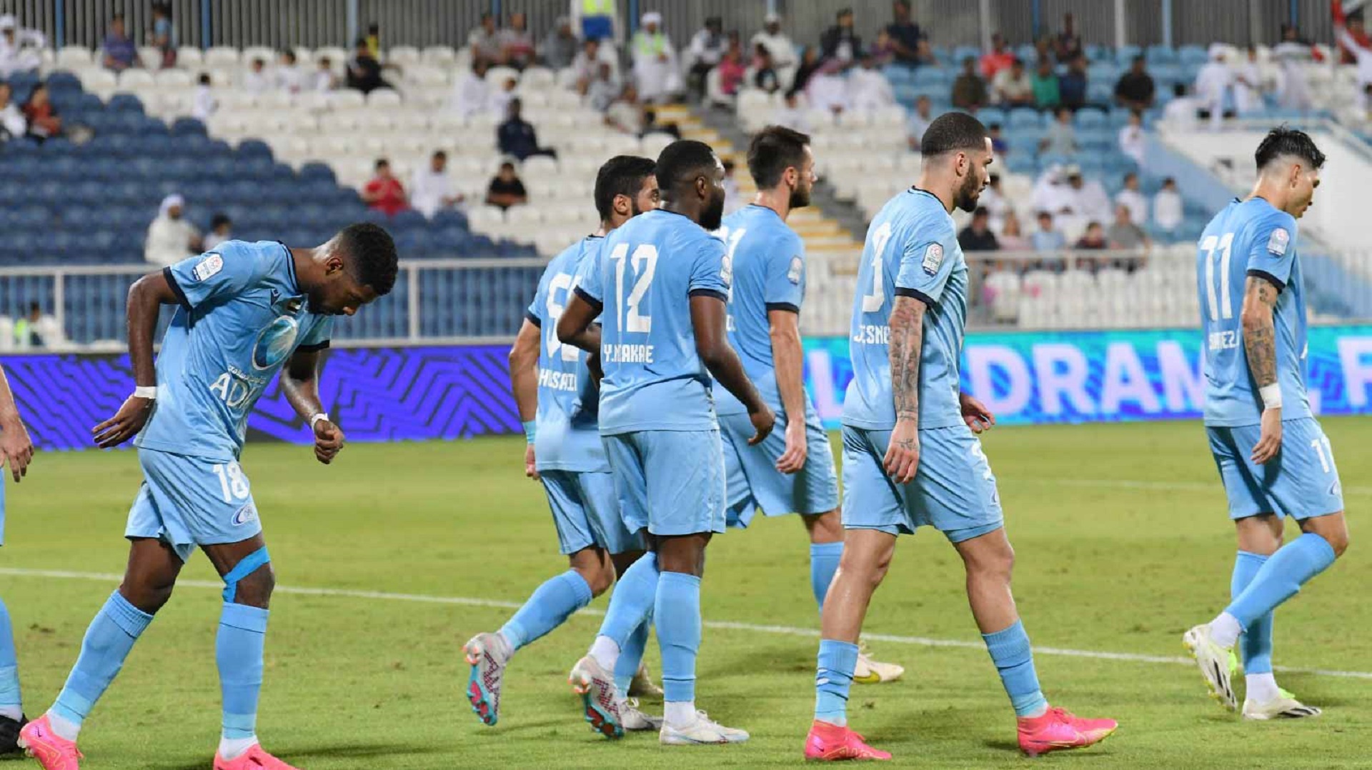 Image for the title: Bani Yas wins over Khorfakkan in ADNOC PRO LEAGUE 