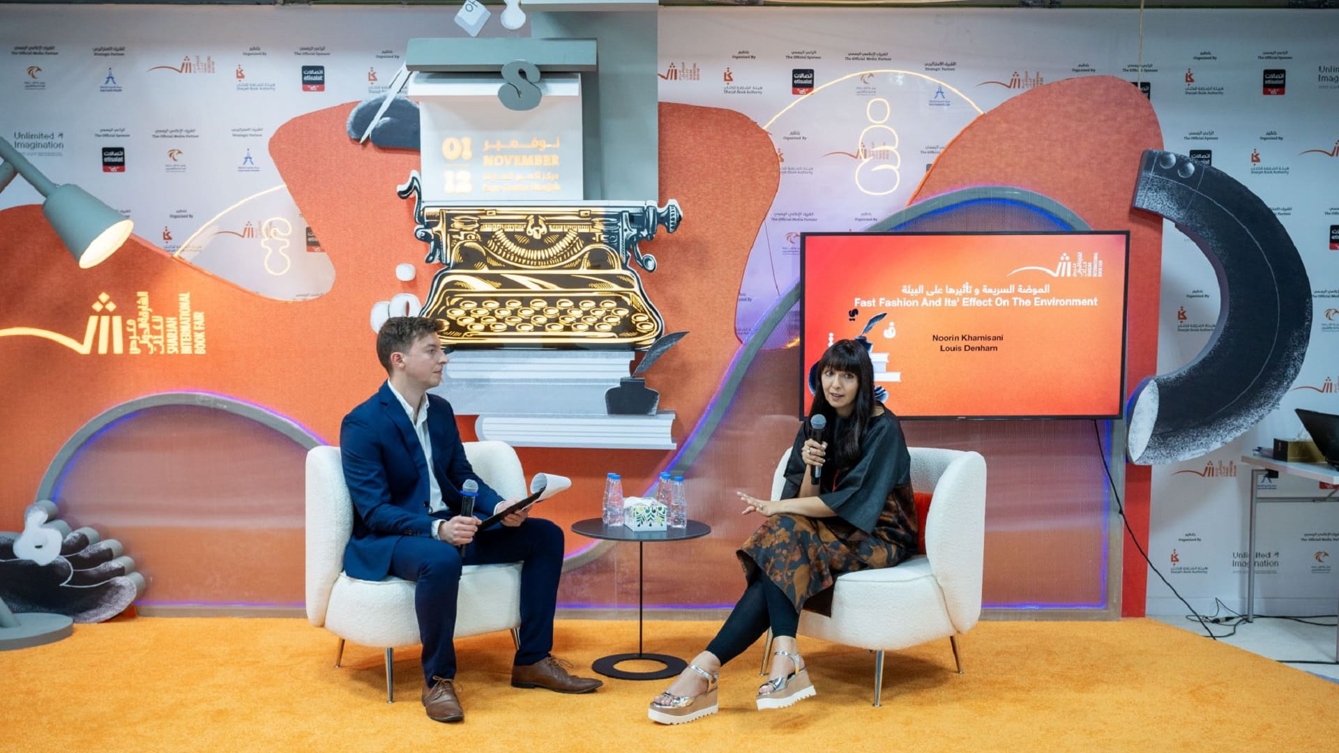 صورة بعنوان: المصممة نورين خميساني: "التواصل الاجتماعي" جزء من سوق الأزياء 