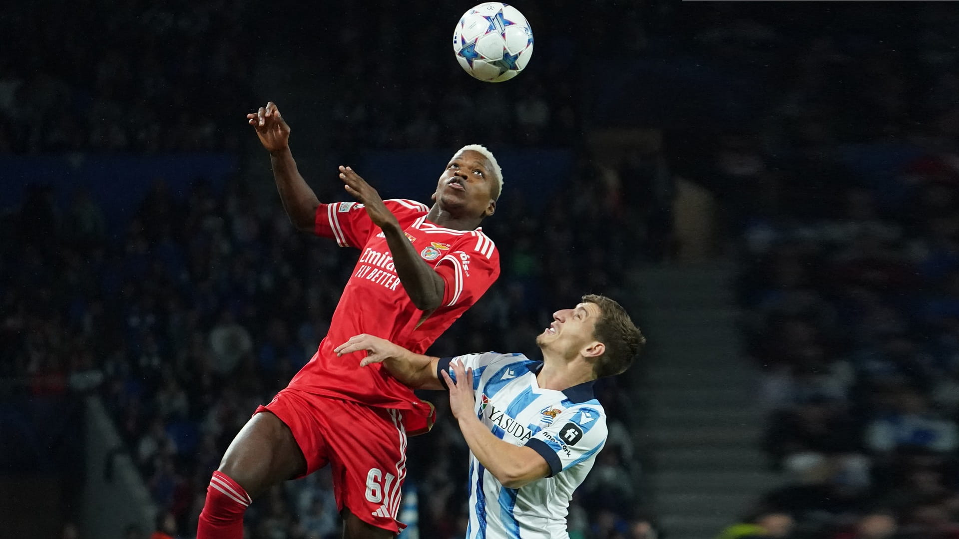 صورة بعنوان: ريال سوسيداد يقترب من دور الستة عشر بدوري أبطال أوروبا 