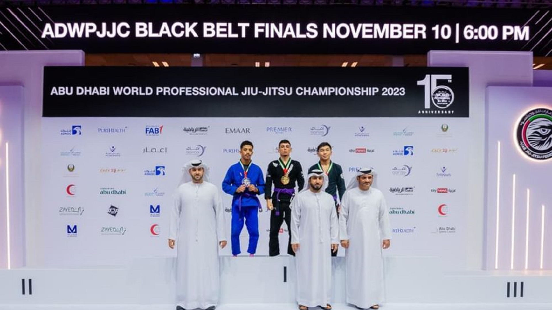صورة بعنوان: تألق لافت لأبطال الإمارات في عالمية أبوظبي للجوجيتسو 