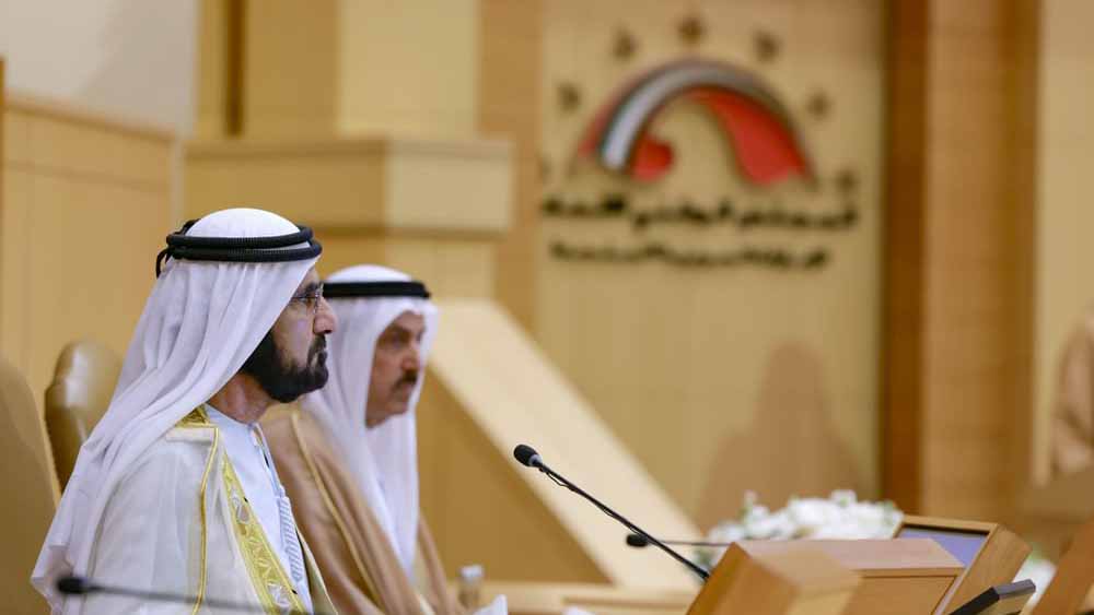 صورة بعنوان: محمد بن راشد يفتتح دور انعقاد المجلس الوطني الاتحادي الجديد 