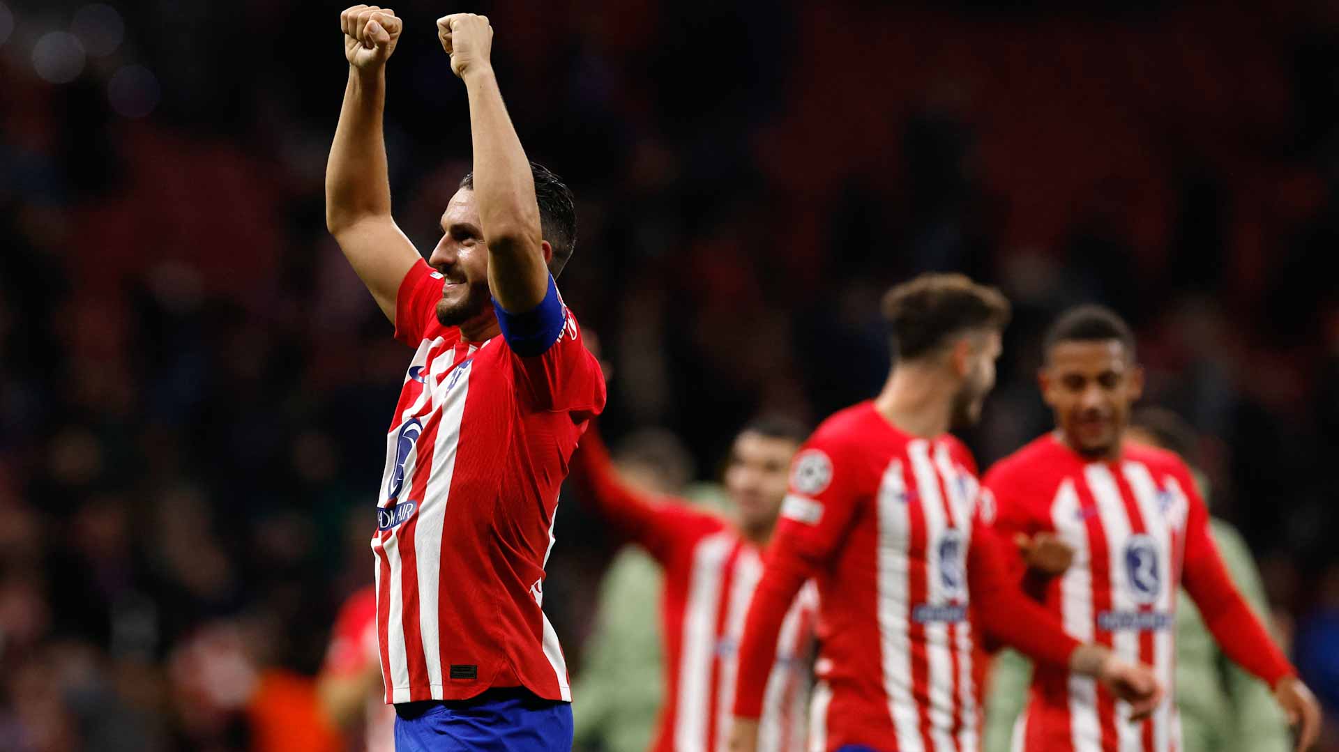 صورة بعنوان: أتلتيكو مدريد يقتنص صدارة مجموعته في دوري الأبطال  