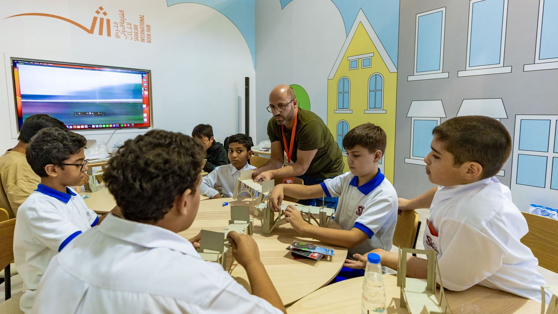 Image for the title: SIBF’s 'Building Bridges' workshop inspires young innovators 